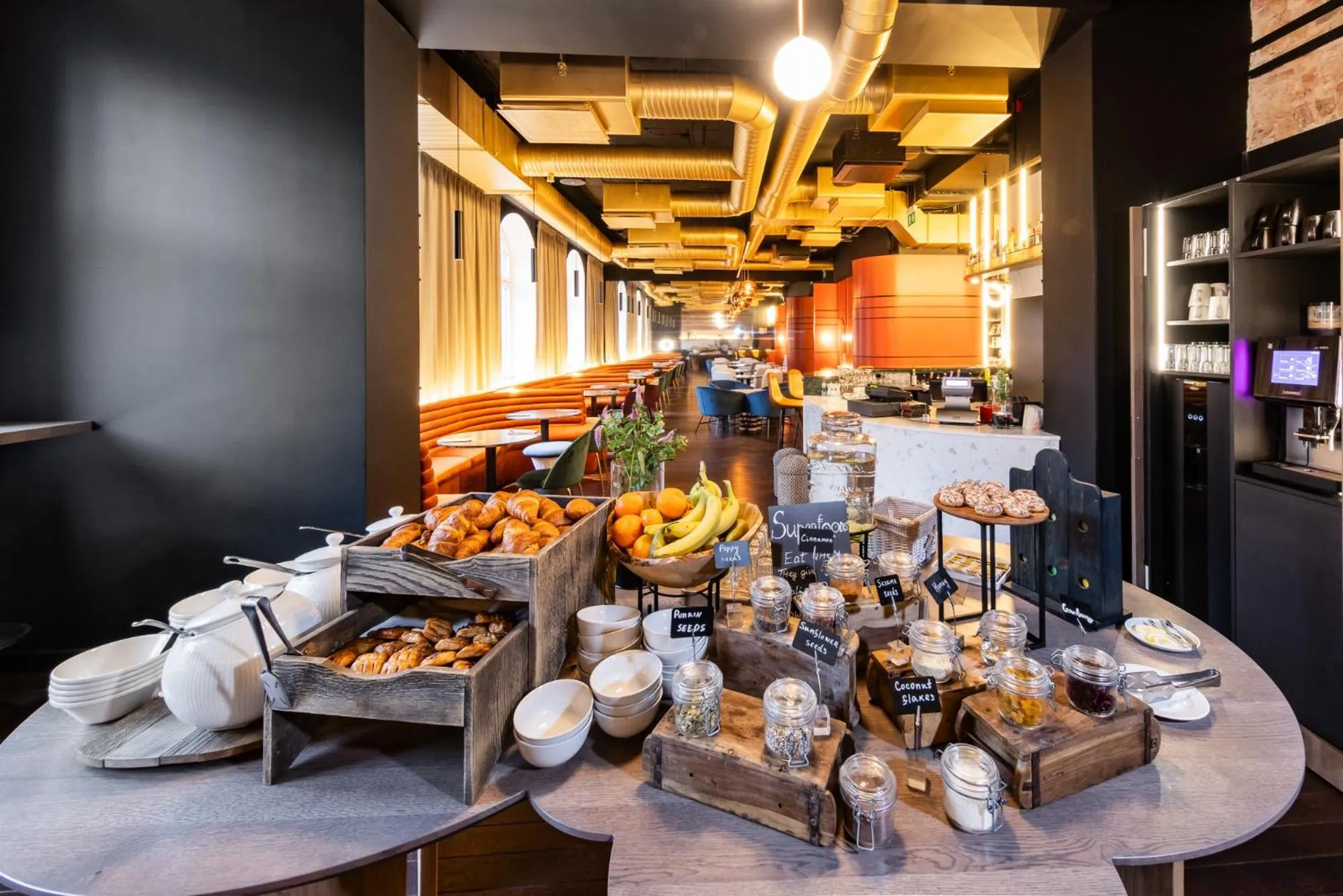 Restaurant/places to eat in TRIBE Riga City Centre