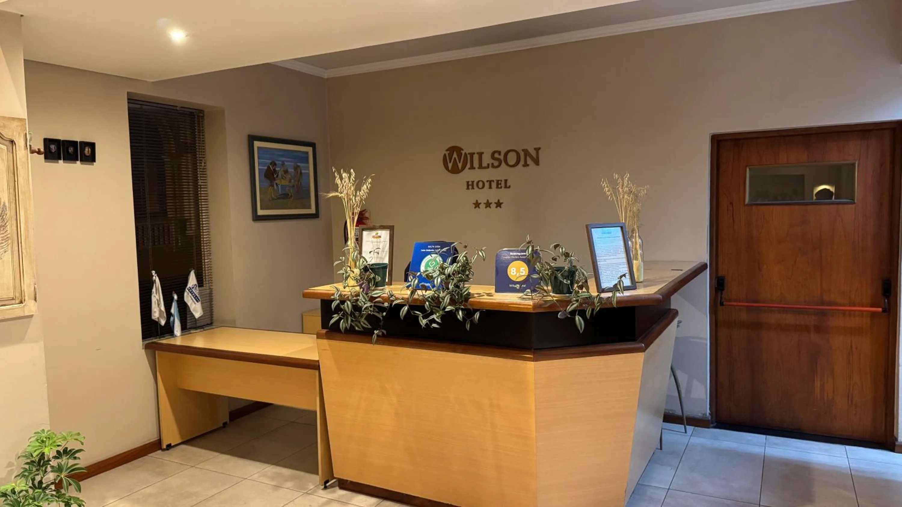 Lobby or reception in Wilson Hotel