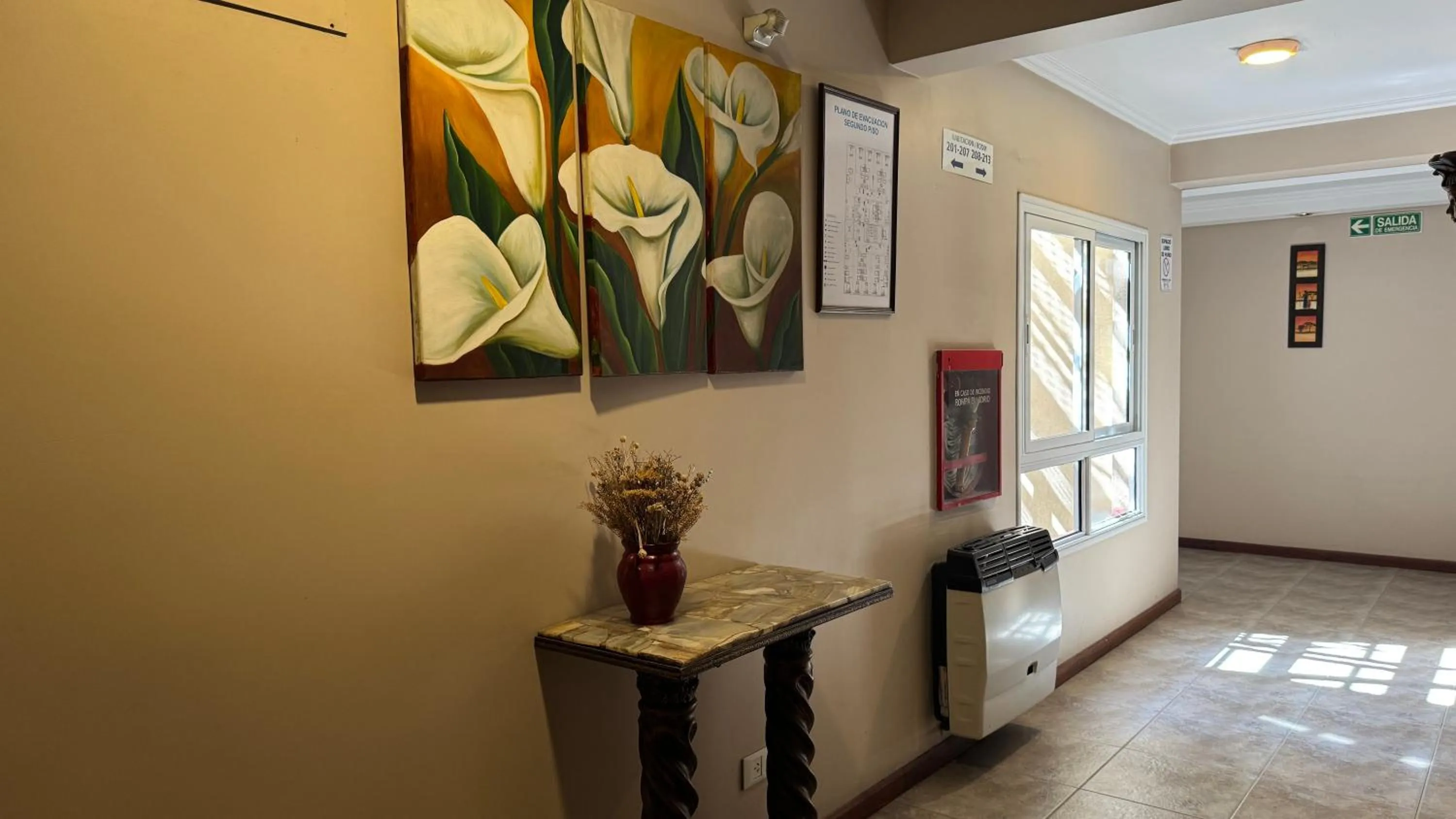 On site in Wilson Hotel