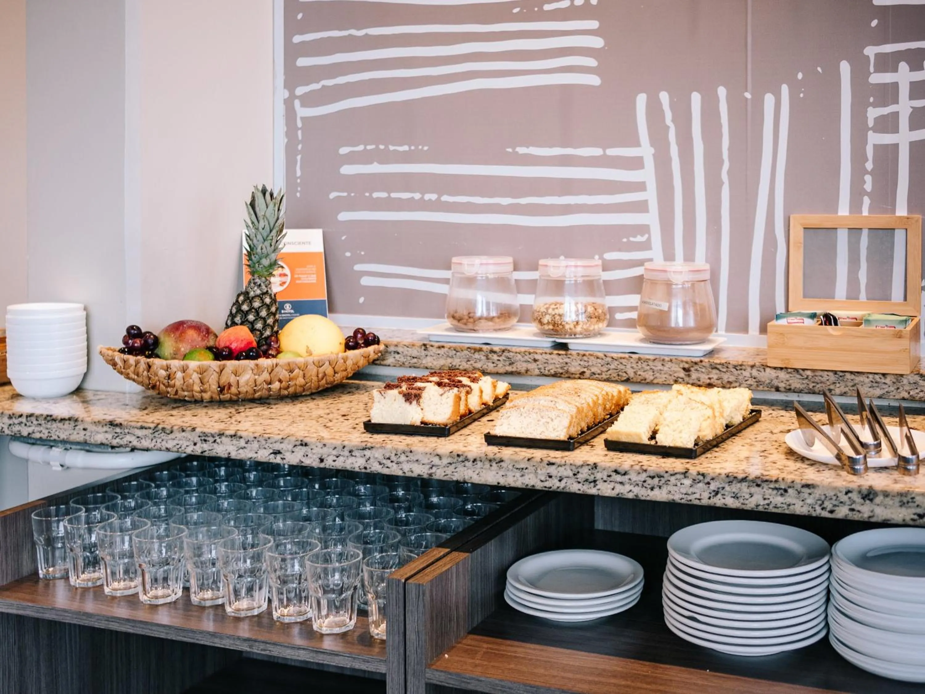 Food close-up in B Hotel Salvador
