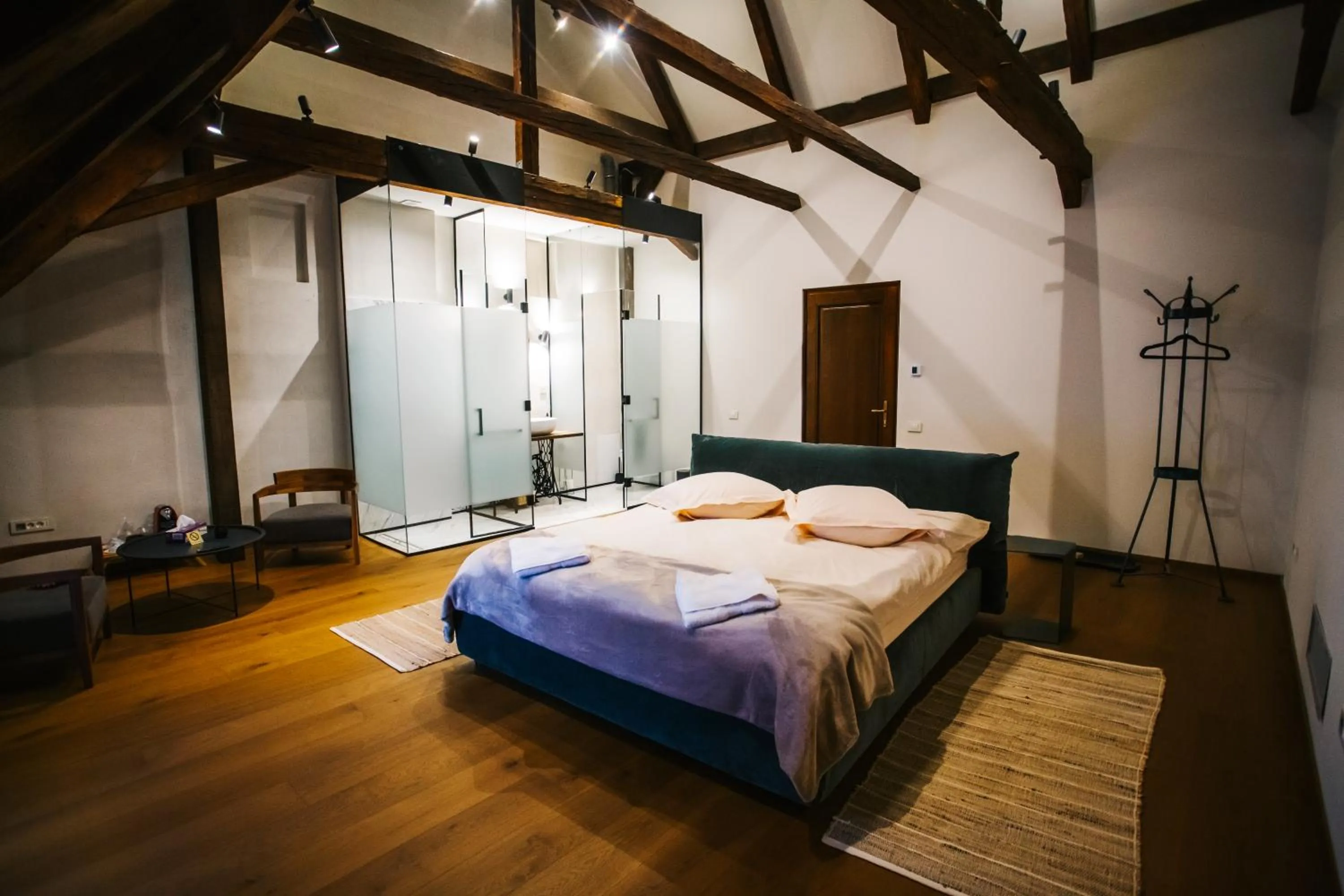 Bed in Casa Albert Boutique & Restaurant