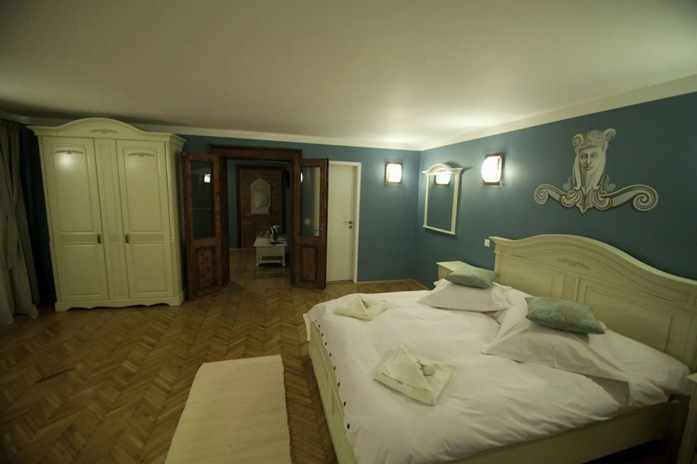 Bed in Casa Albert Boutique & Restaurant