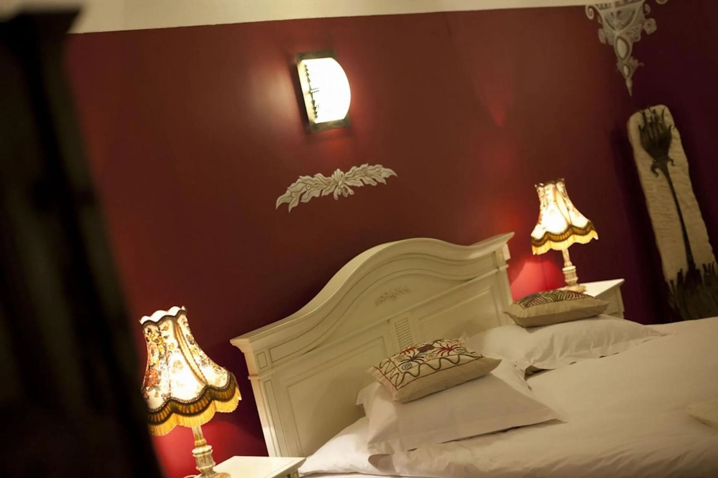 Bed in Casa Albert Boutique & Restaurant