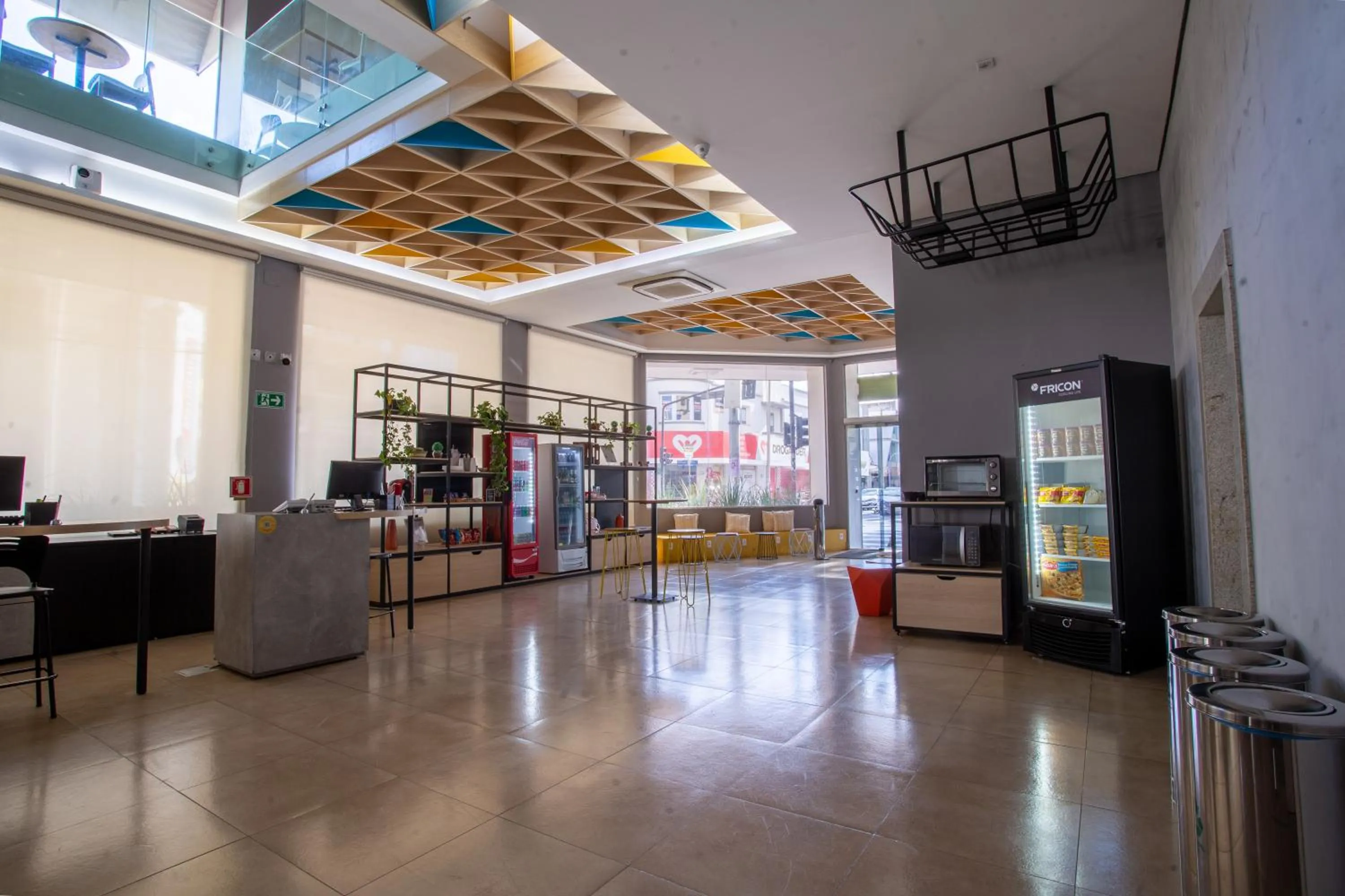 Lobby or reception in B&B HOTEL Uberlândia