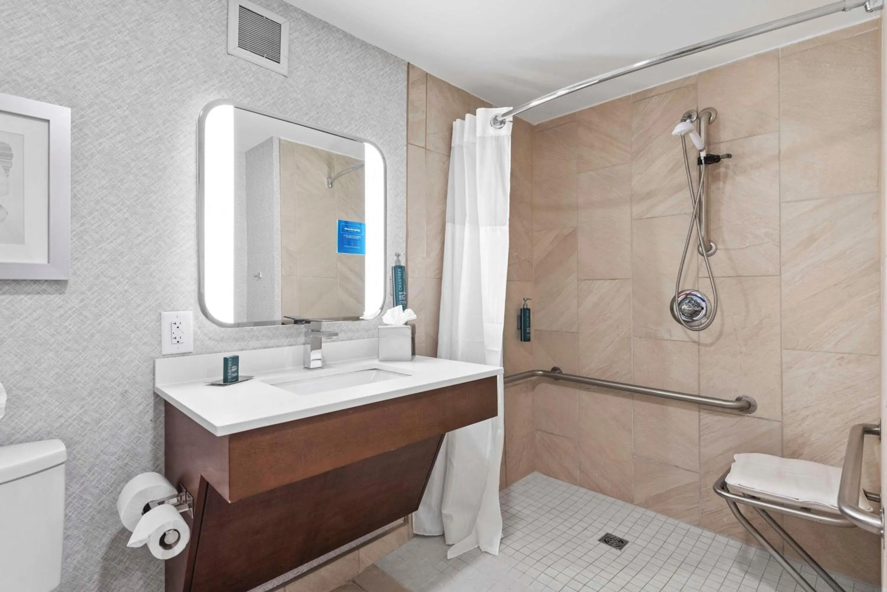 Bathroom in DoubleTree by Hilton Columbus