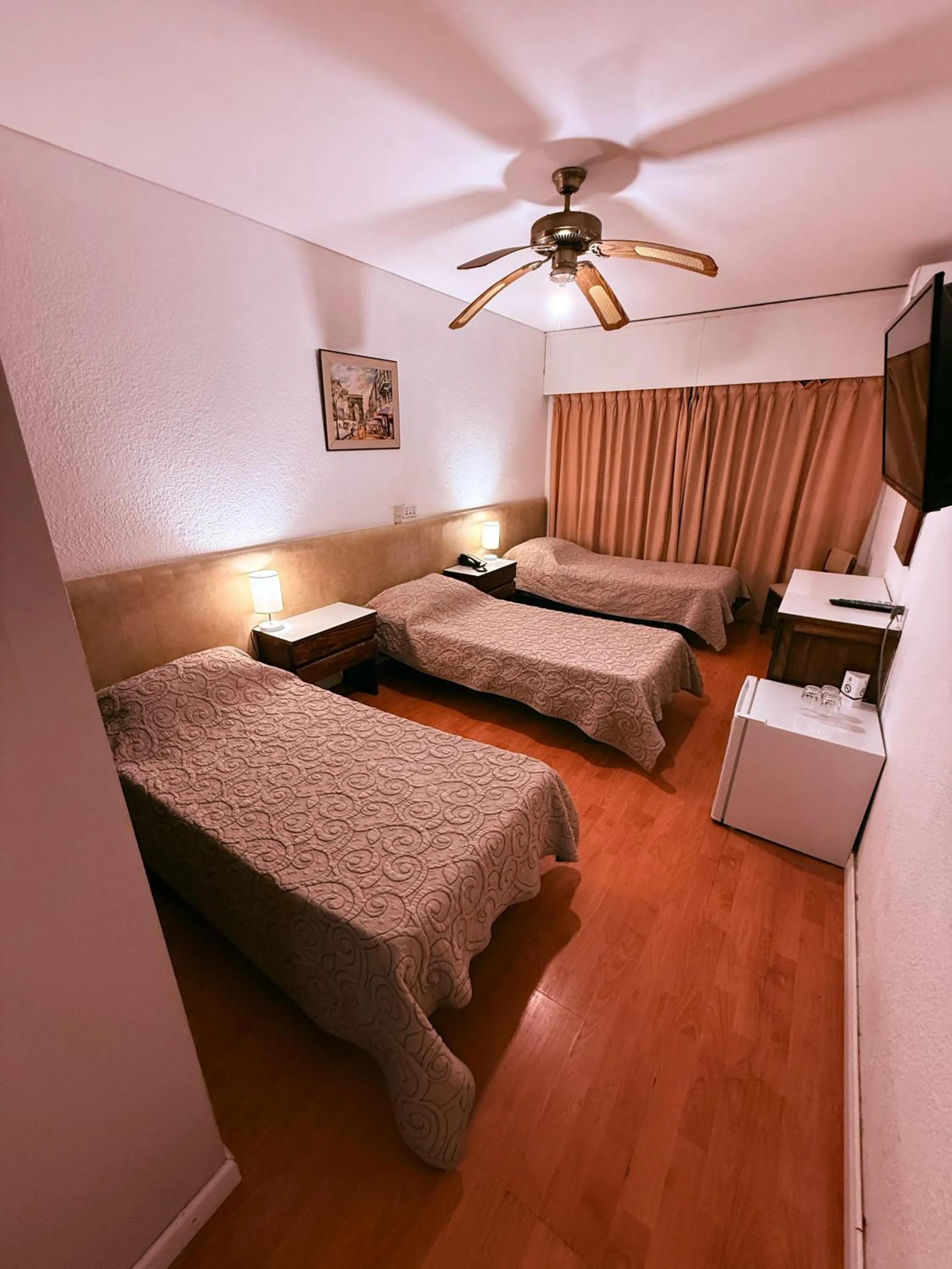 Bed in Punta del Este Shelton Hotel