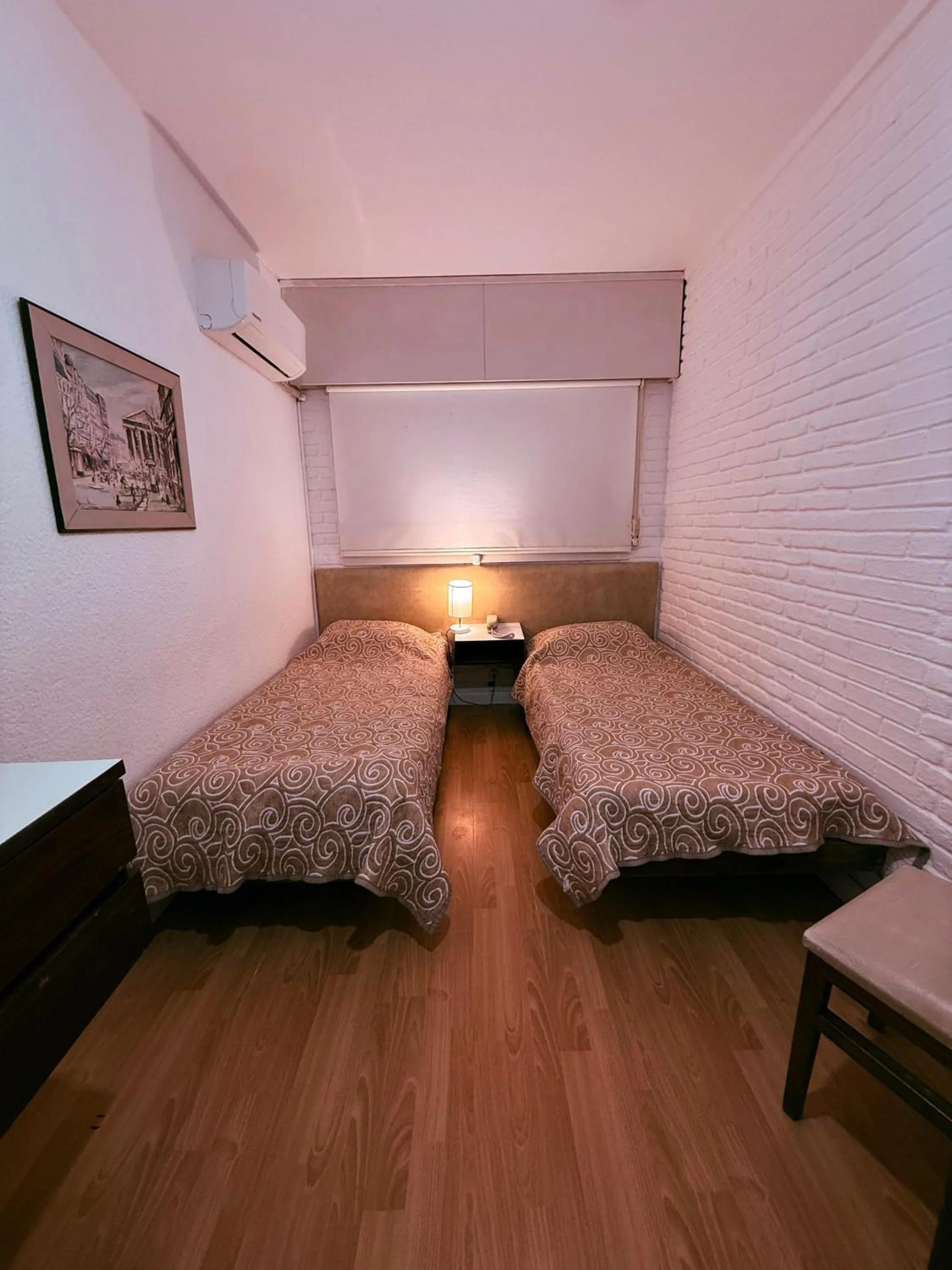 Bed in Punta del Este Shelton Hotel