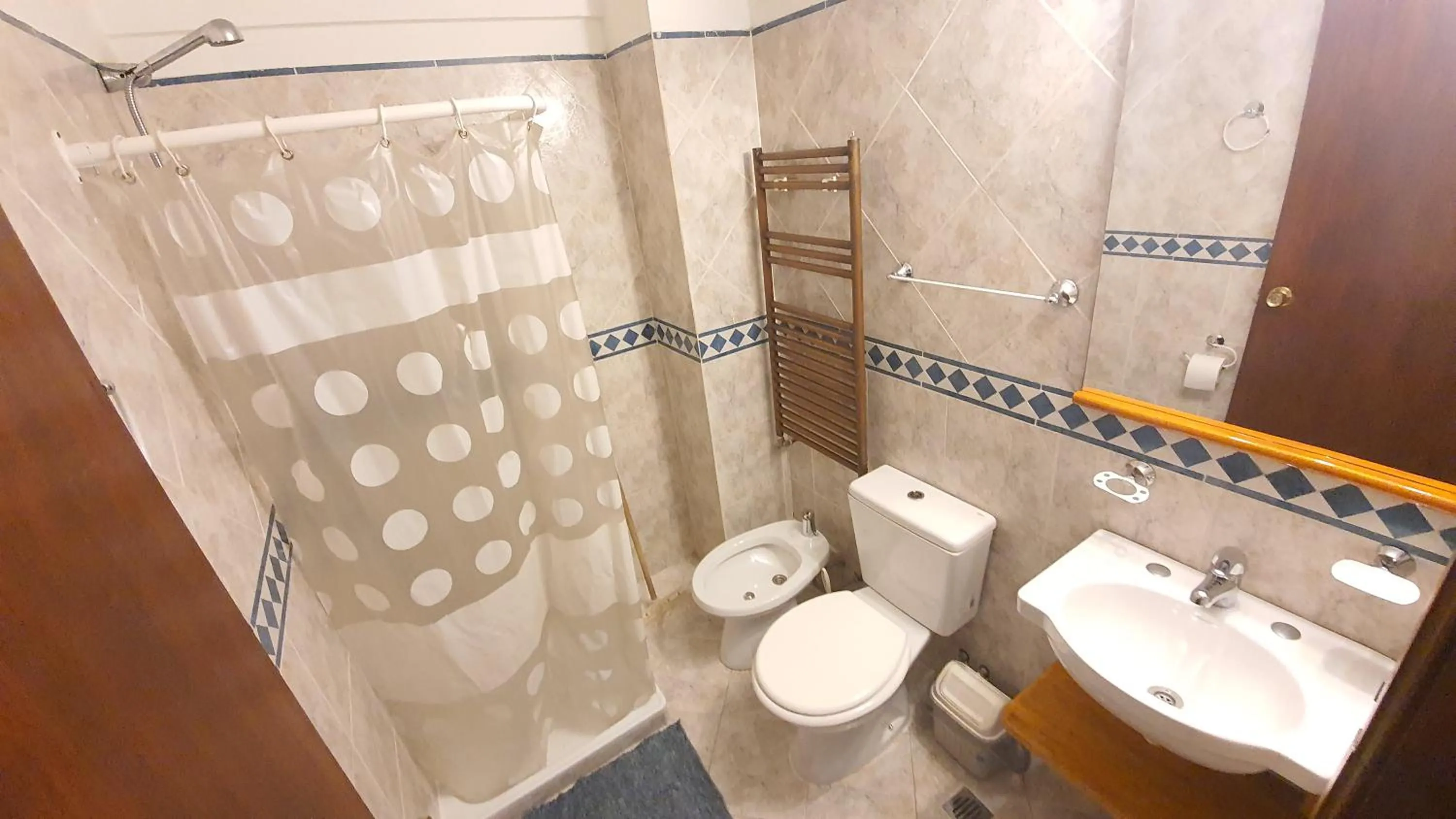 Bathroom in Hosteria Chalp