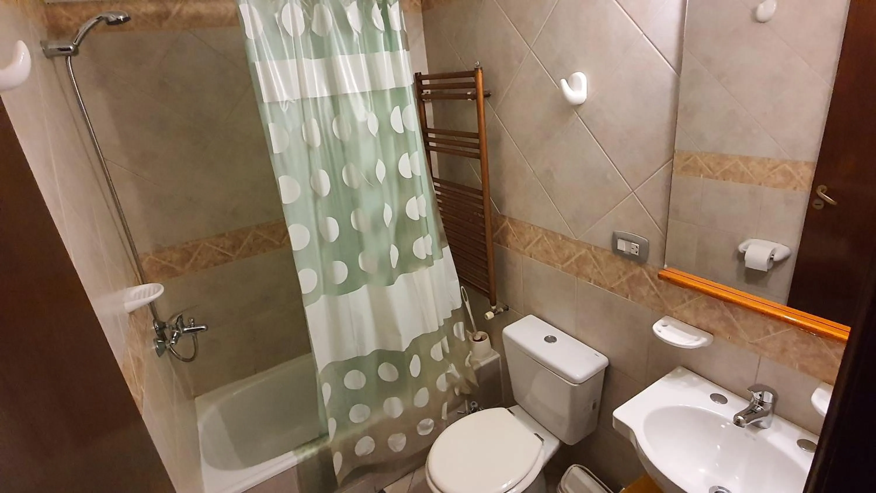 Bathroom in Hosteria Chalp