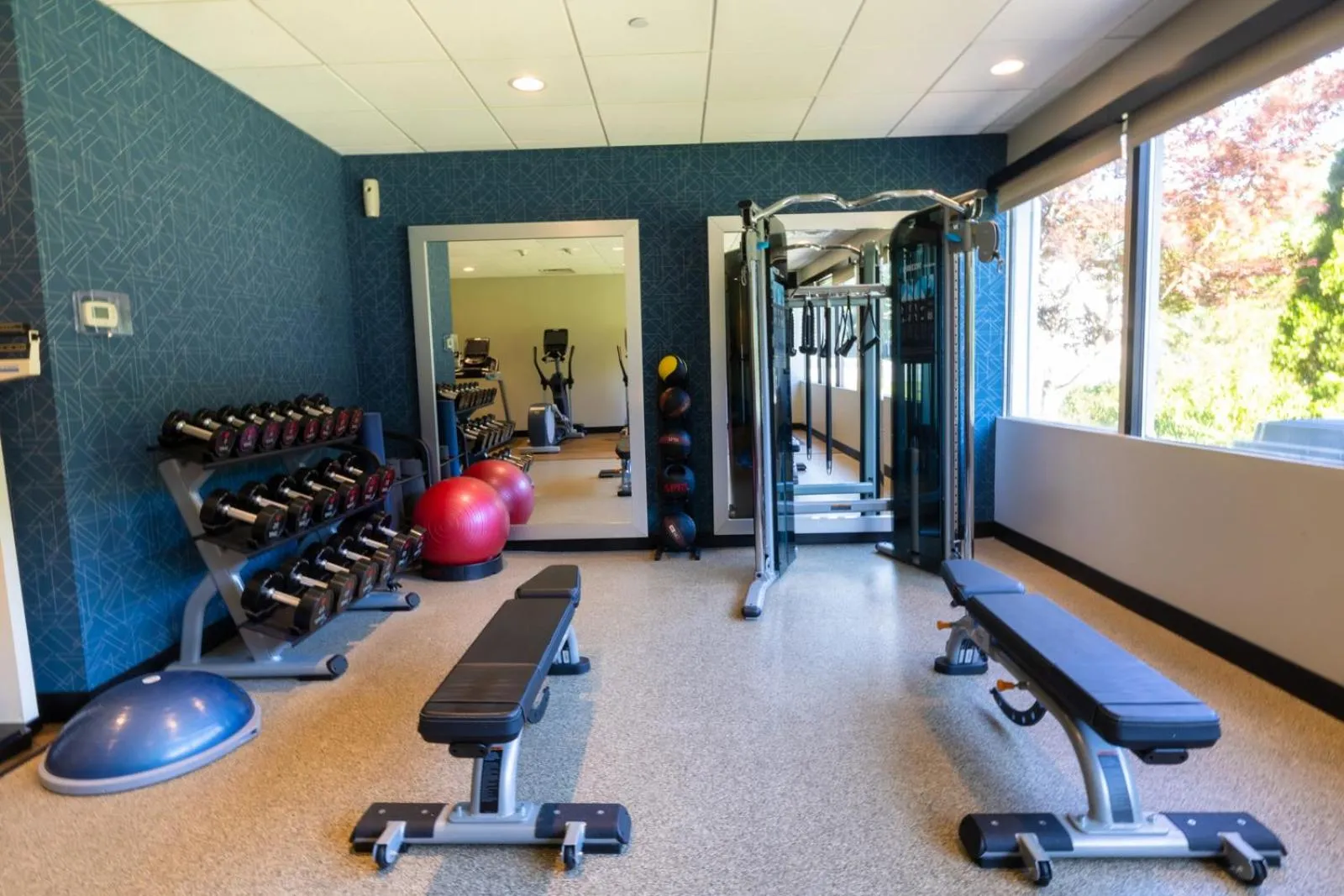 Fitness centre/facilities in DoubleTree by Hilton Tinton Falls-Eatontown