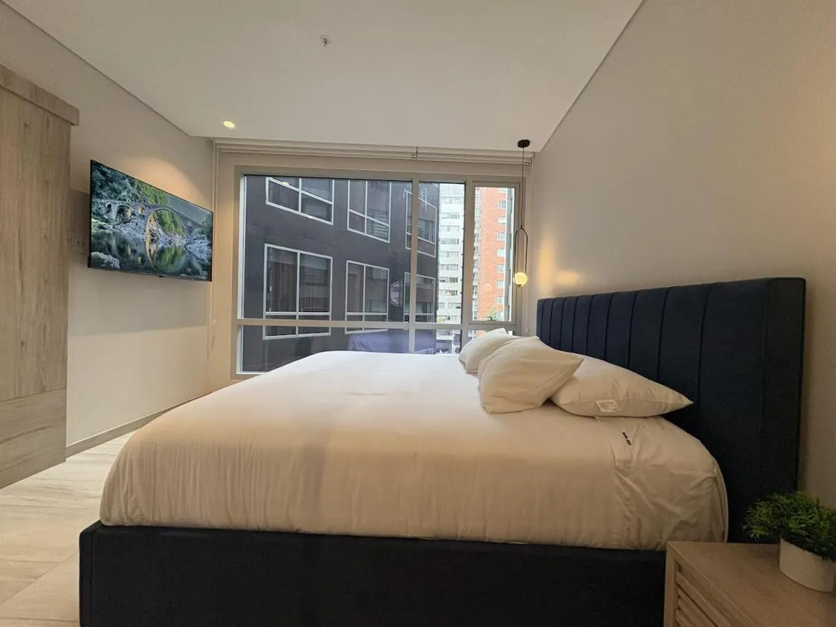 Bed in Le Parc Hotel, Beyond Stars