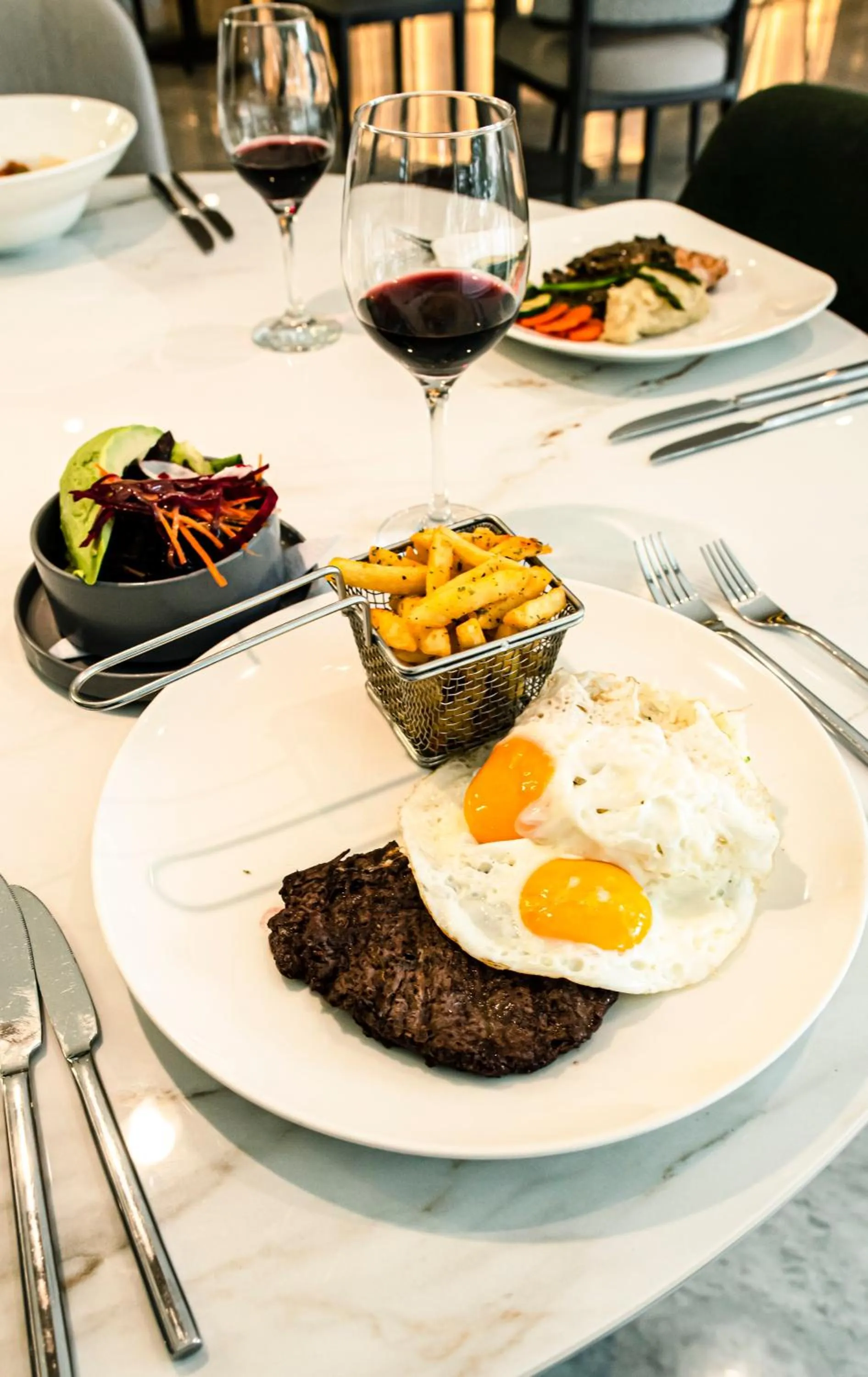 Food close-up in Le Parc Hotel, Beyond Stars