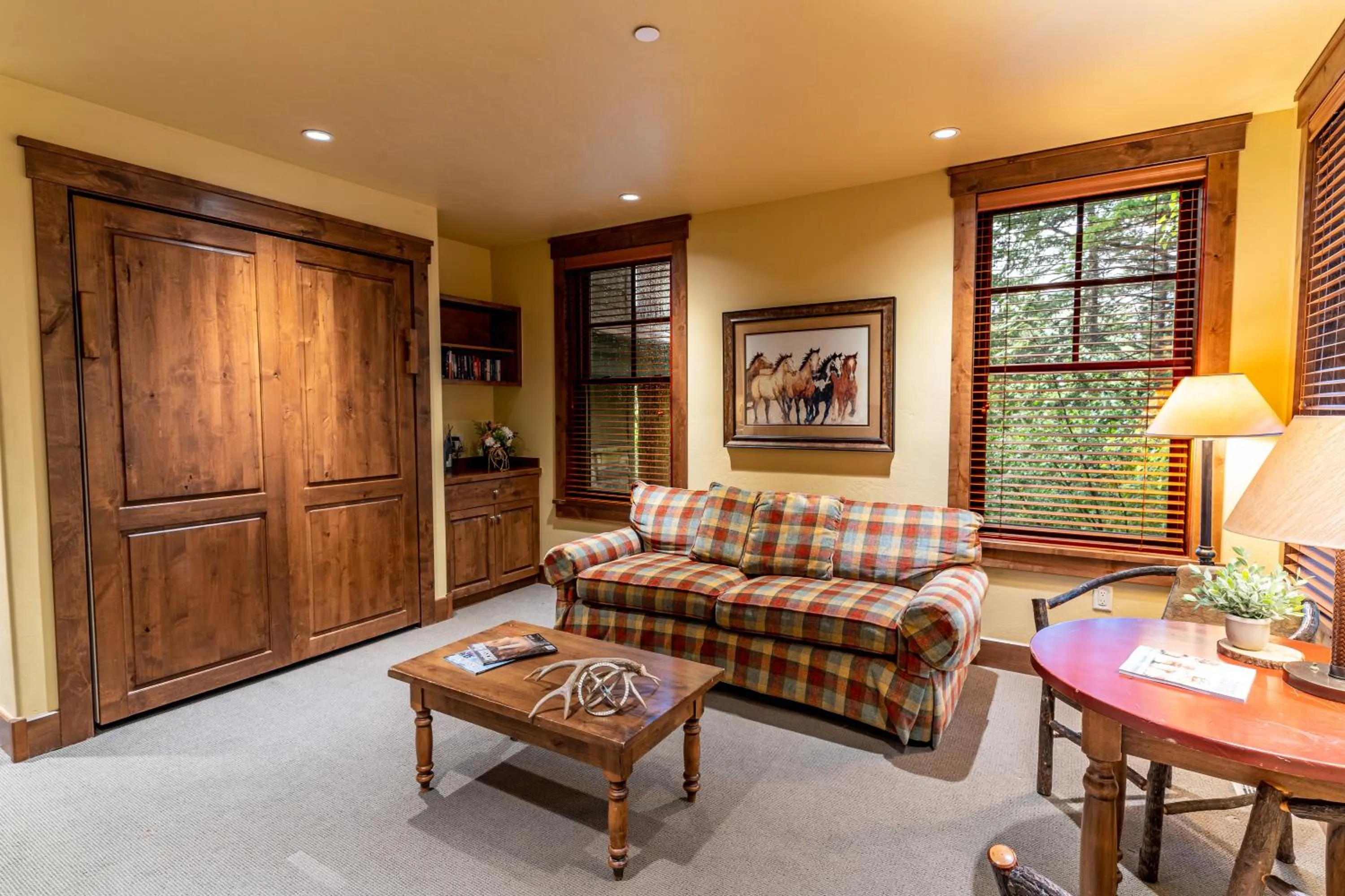 Living room in Snow King Resort