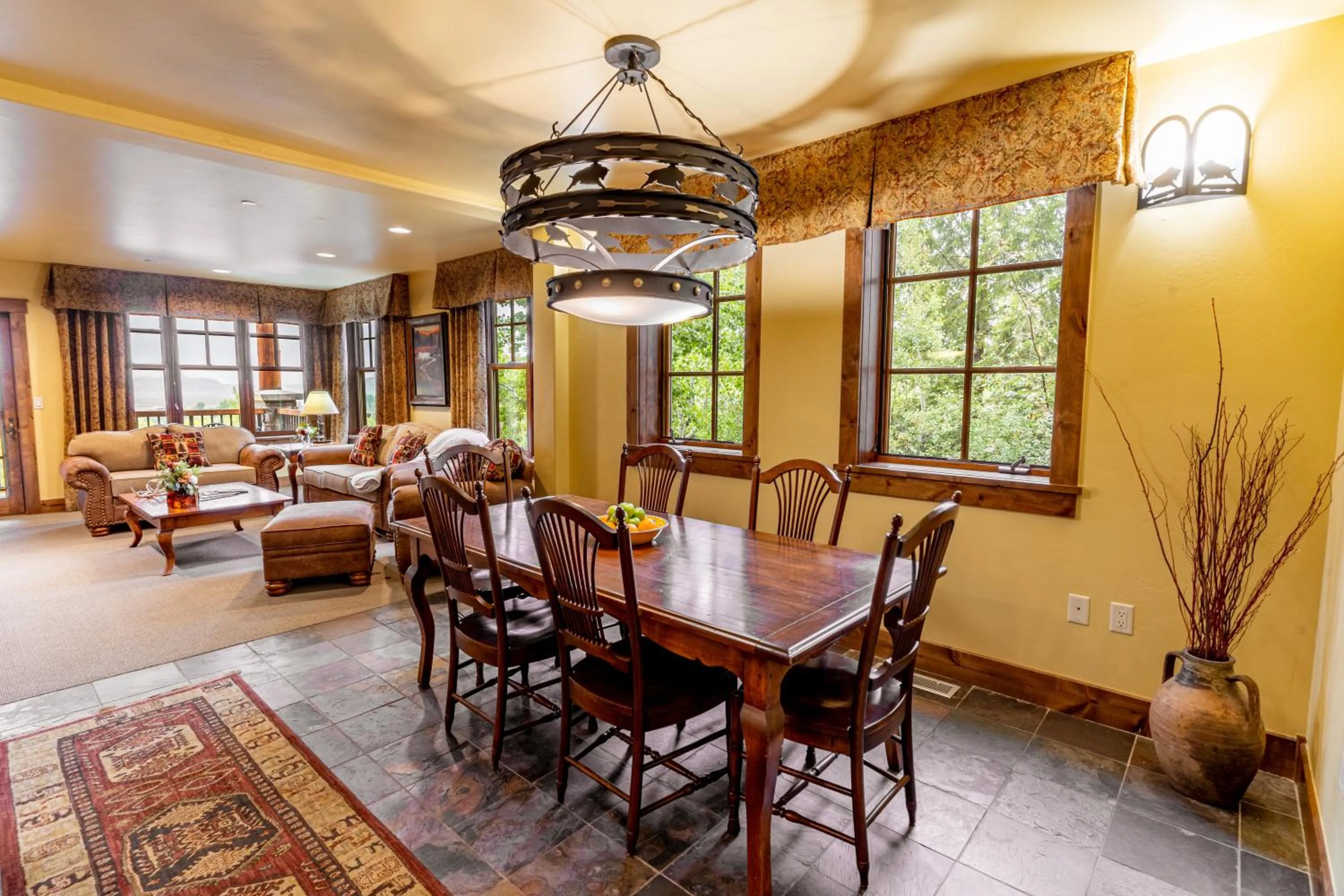 Living room in Snow King Resort