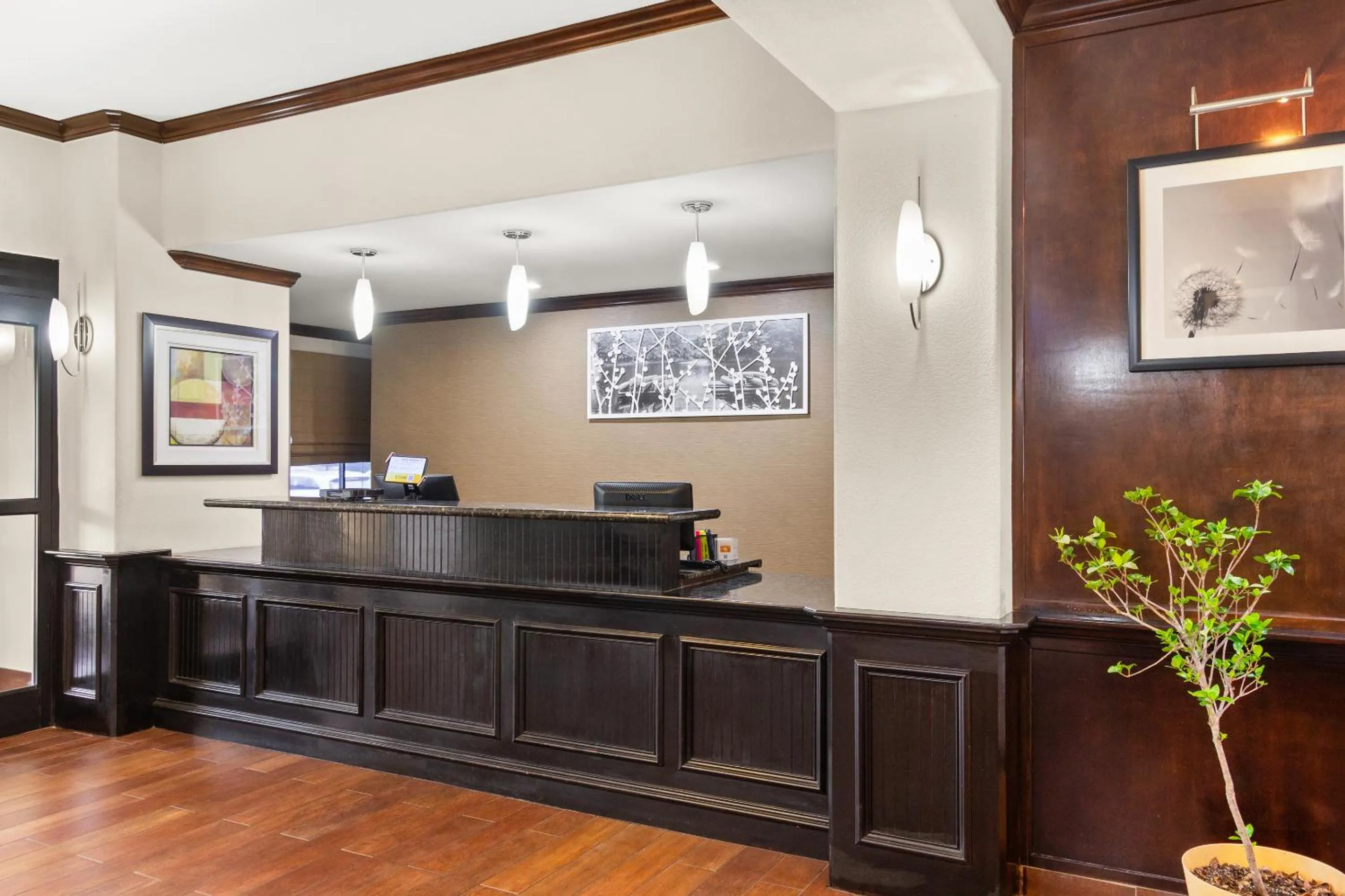 Lobby or reception in Sleep Inn & Suites Bush Intercontinental - IAH East