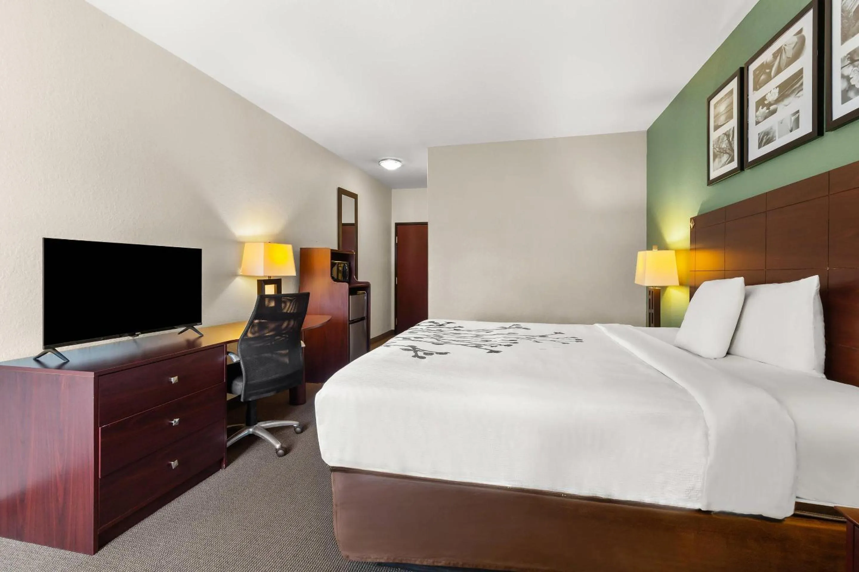 Bedroom, Bed in Sleep Inn & Suites Bush Intercontinental - IAH East