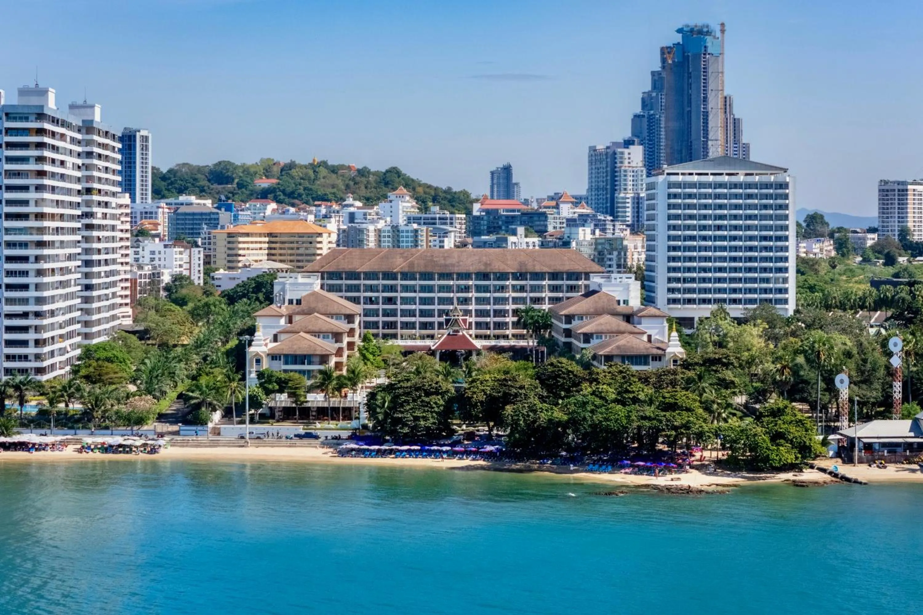 Bird's eye view in The Heritage Pattaya Beachfront Resort