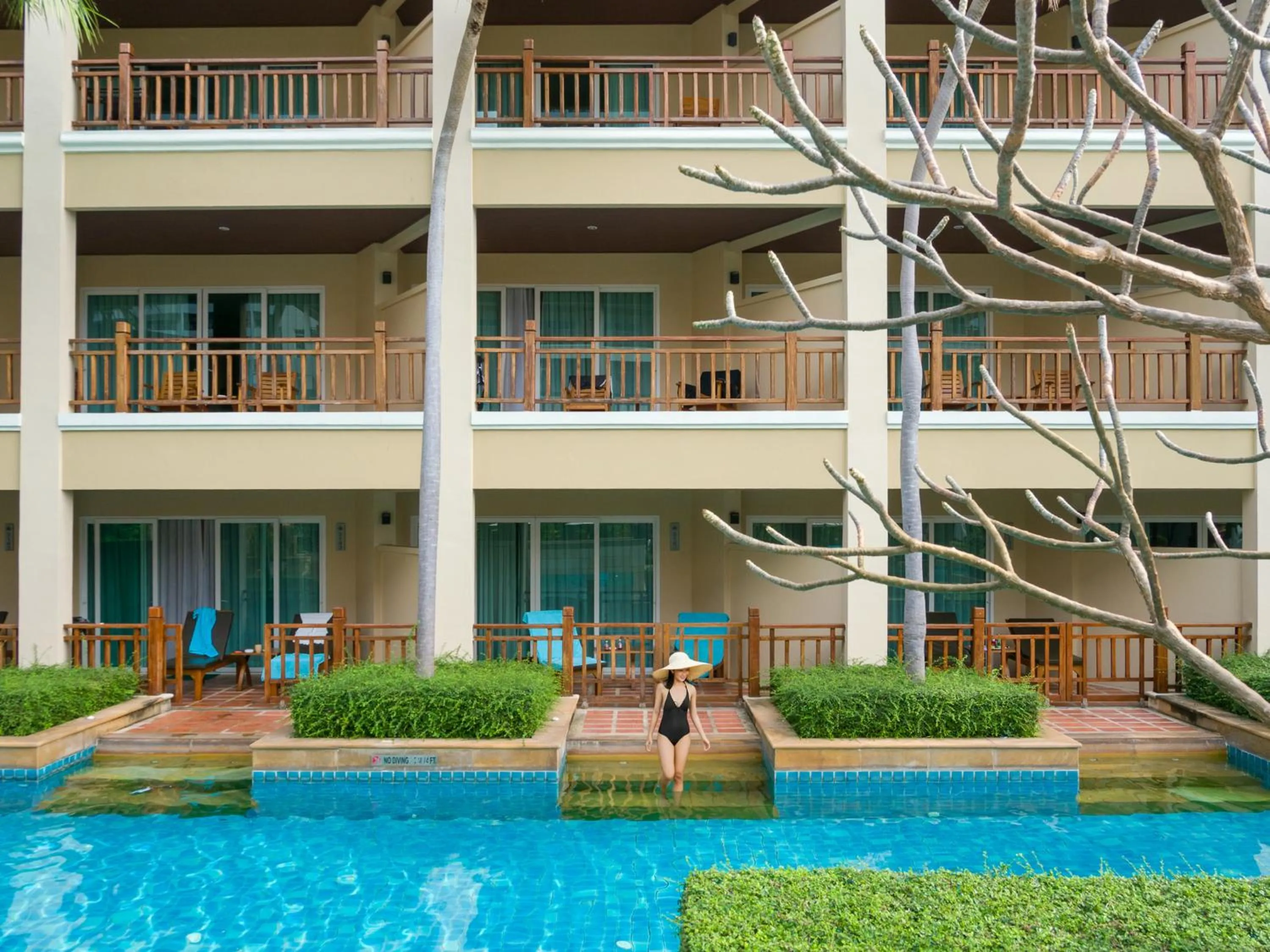 Balcony/Terrace in The Heritage Pattaya Beachfront Resort