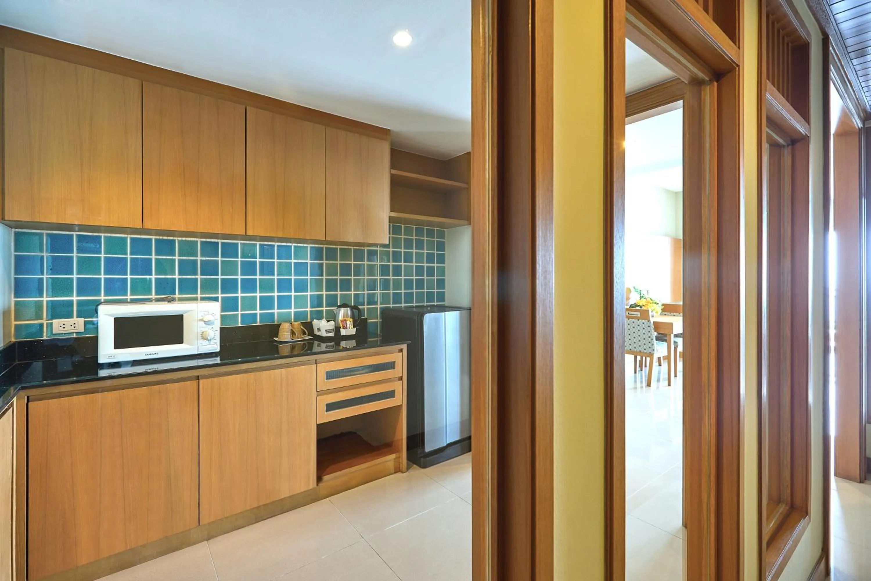 Kitchen or kitchenette in The Heritage Pattaya Beachfront Resort