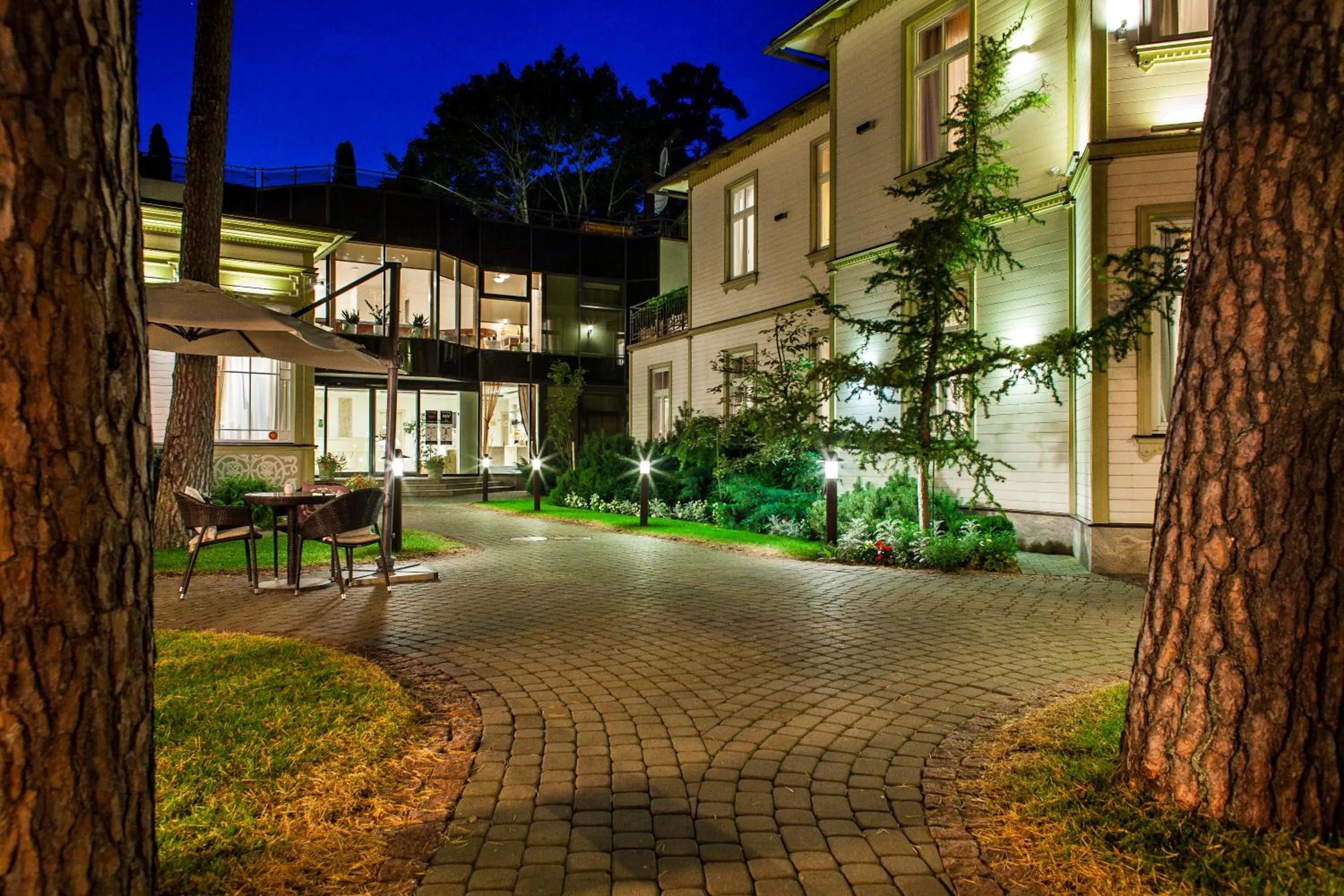 Patio in TB Palace Hotel & SPA