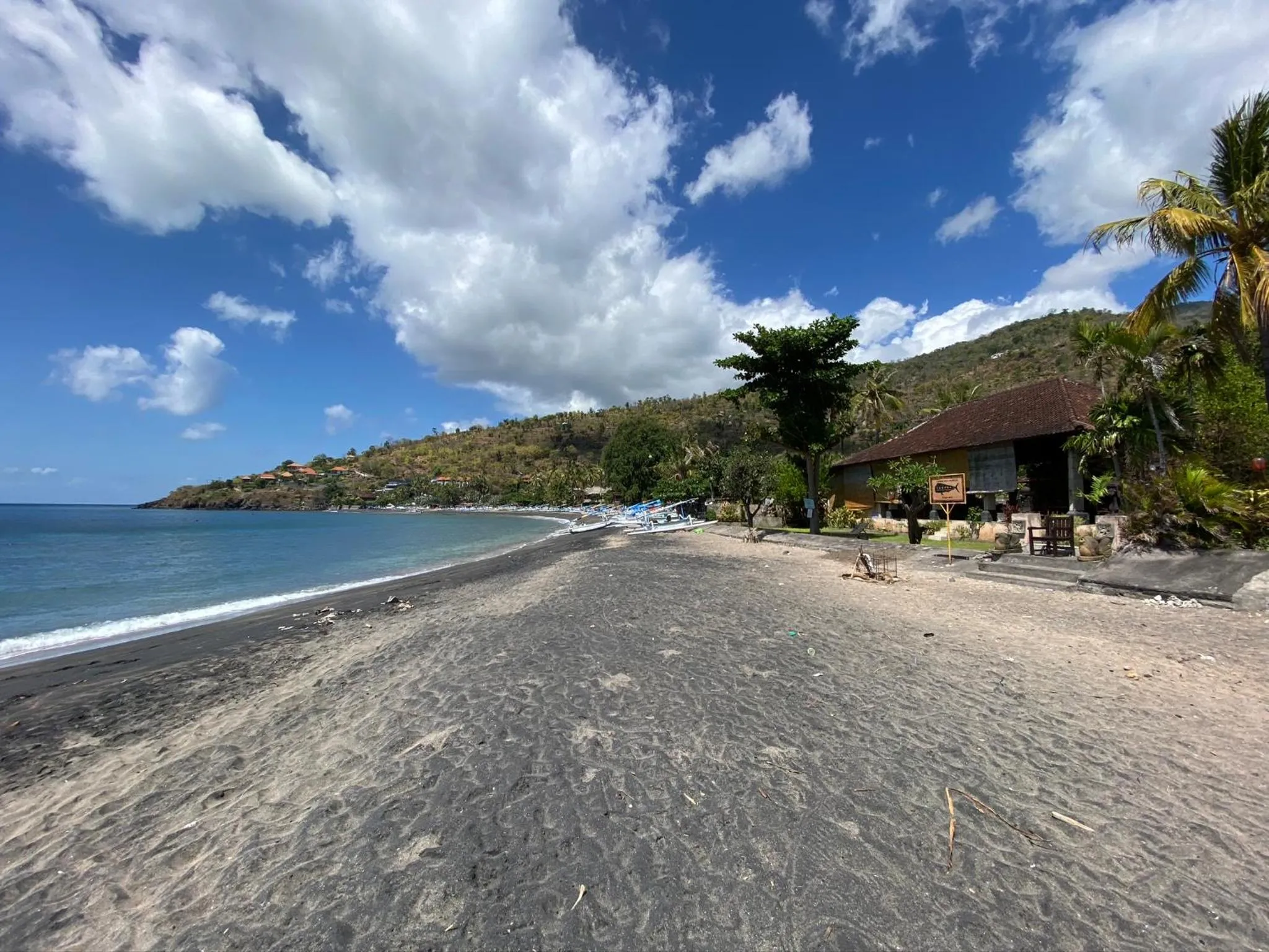 Beach in Coral View Villas