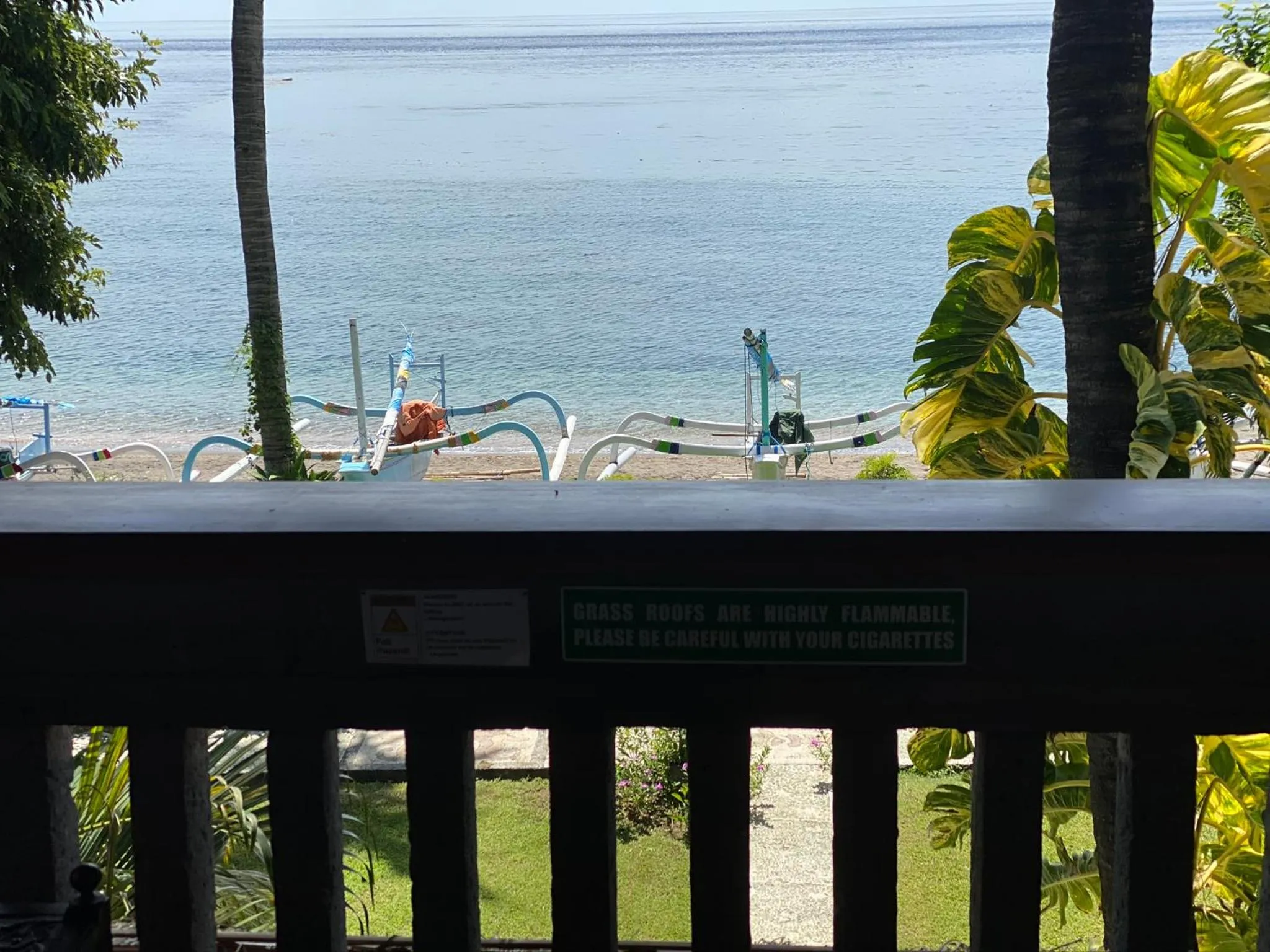 Sea view in Coral View Villas