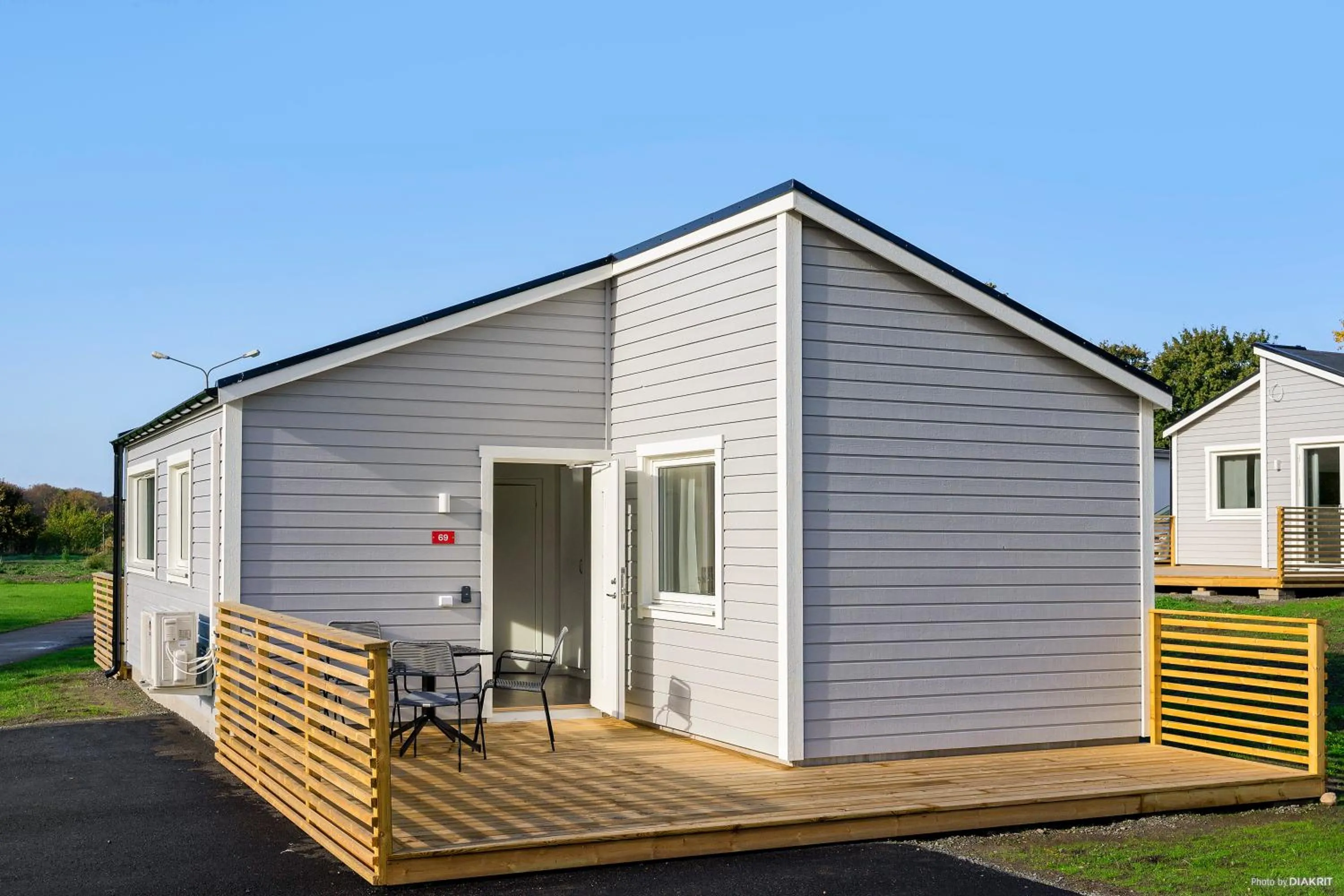 Facade/entrance in First Camp Sibbarp-Malmö
