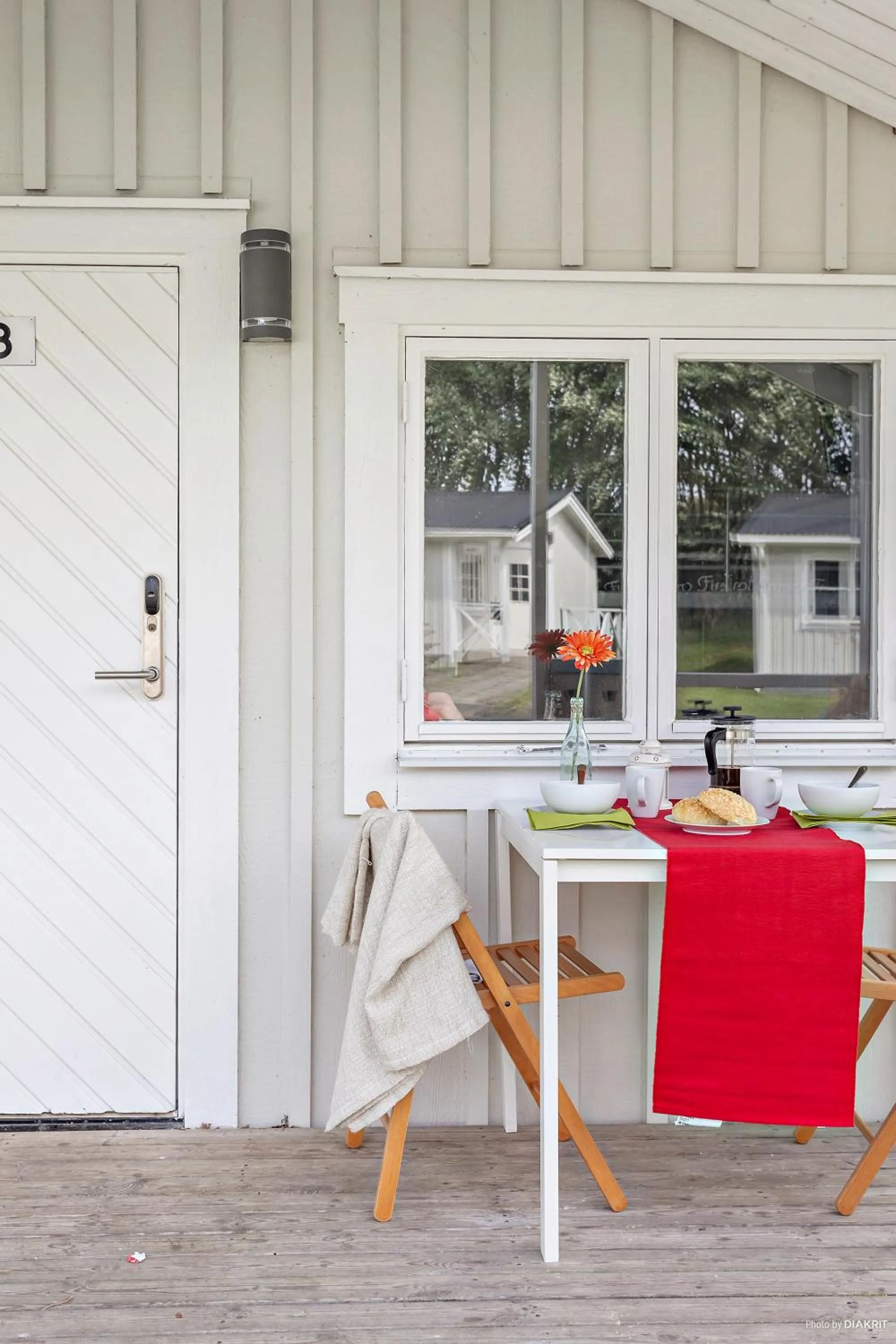 Facade/entrance in First Camp Sibbarp-Malmö