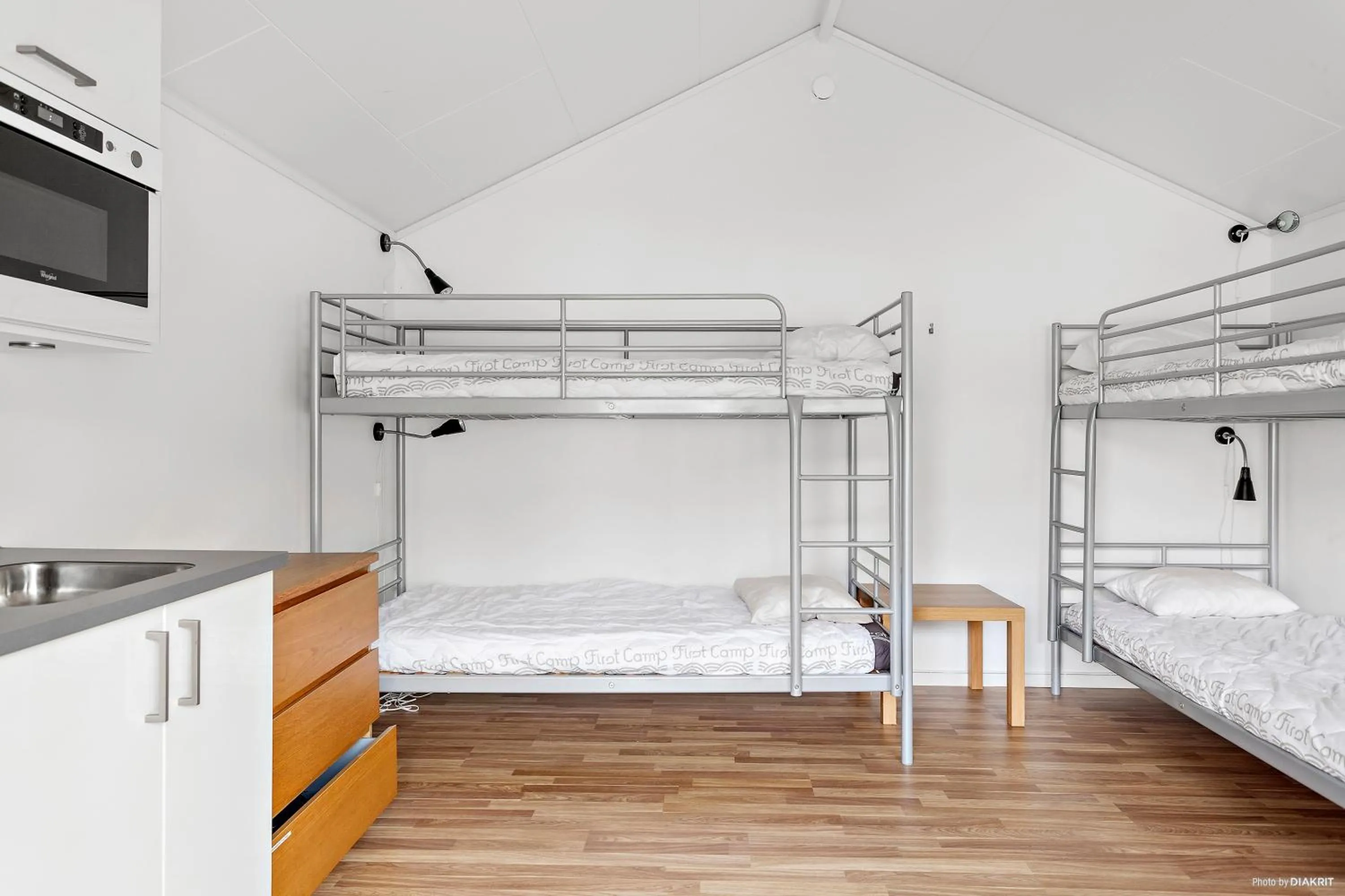 bunk bed, Bed in First Camp Sibbarp-Malmö