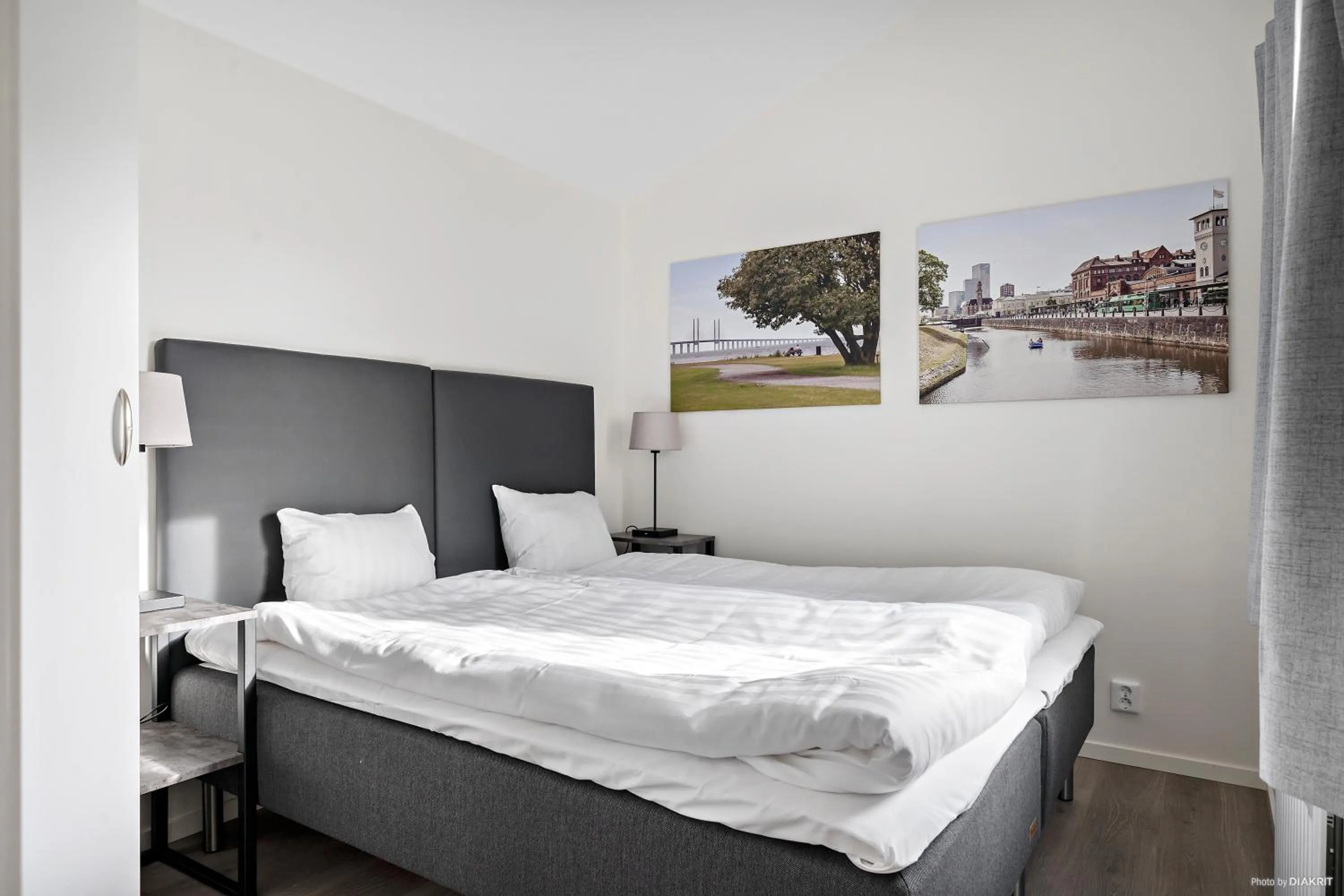 Bedroom, Bed in First Camp Sibbarp-Malmö