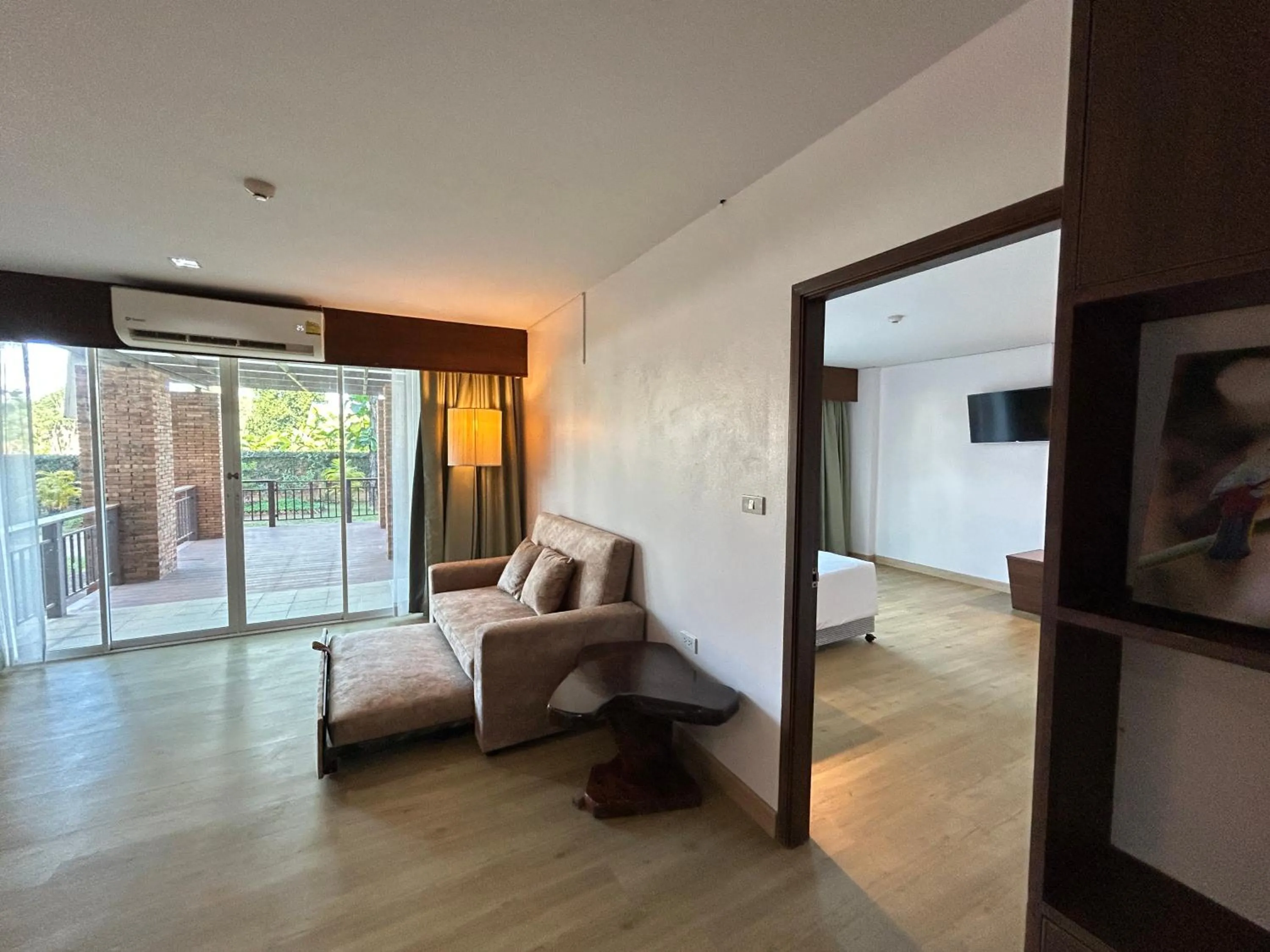 Living room in Teak Garden Resort, Chiang Rai