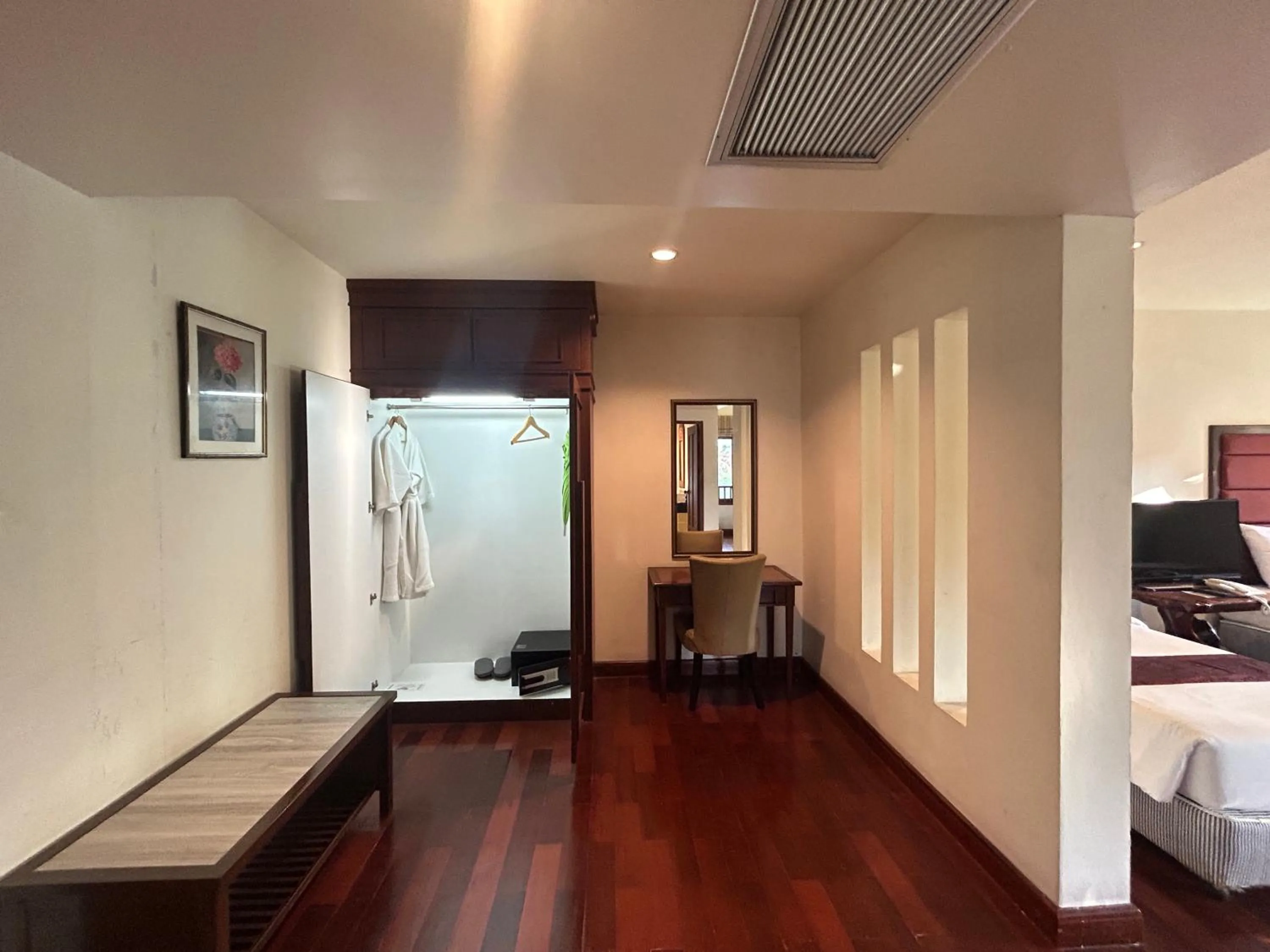 Bed in Teak Garden Resort, Chiang Rai