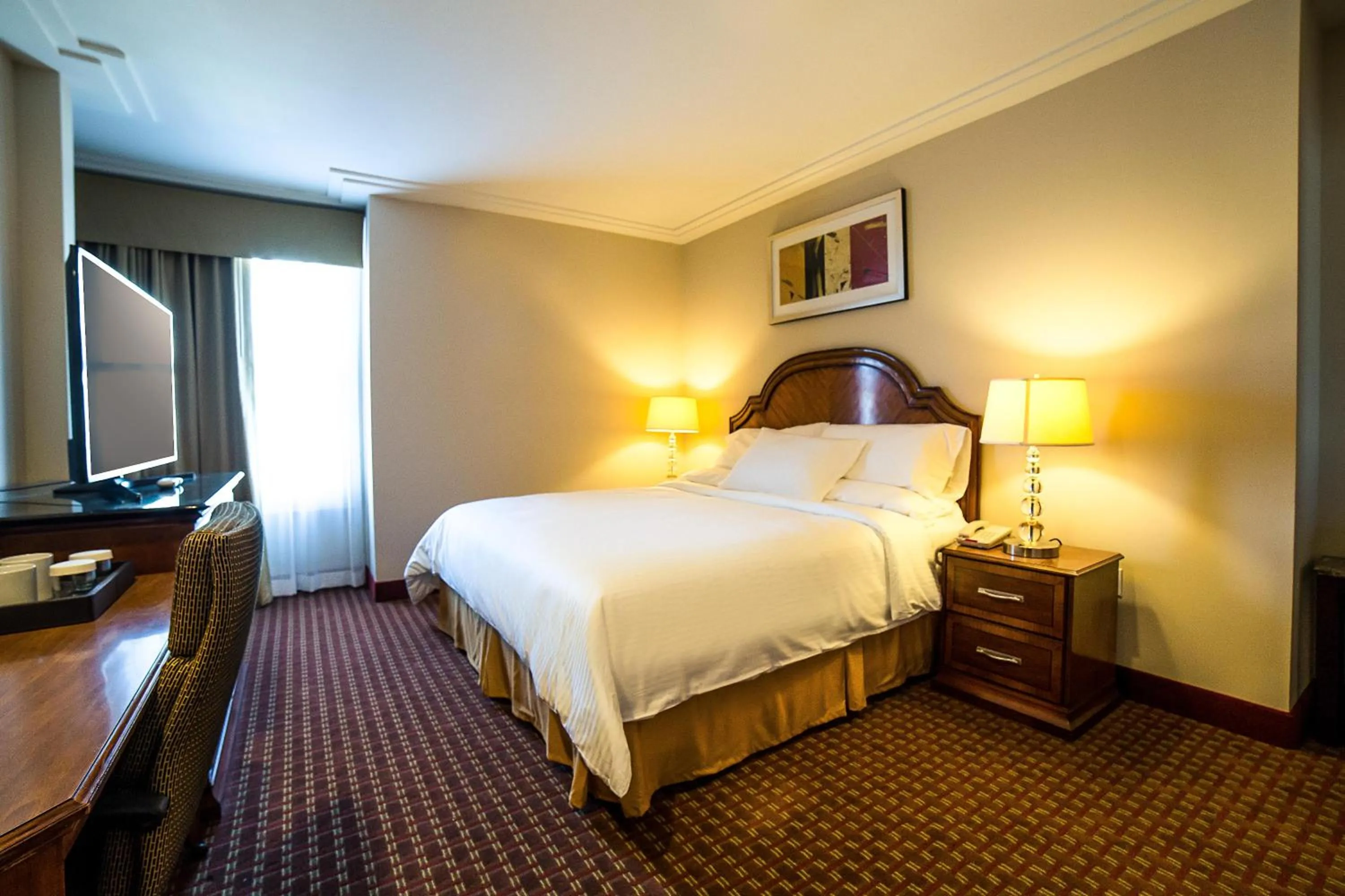 Bed in Hotel Clariana