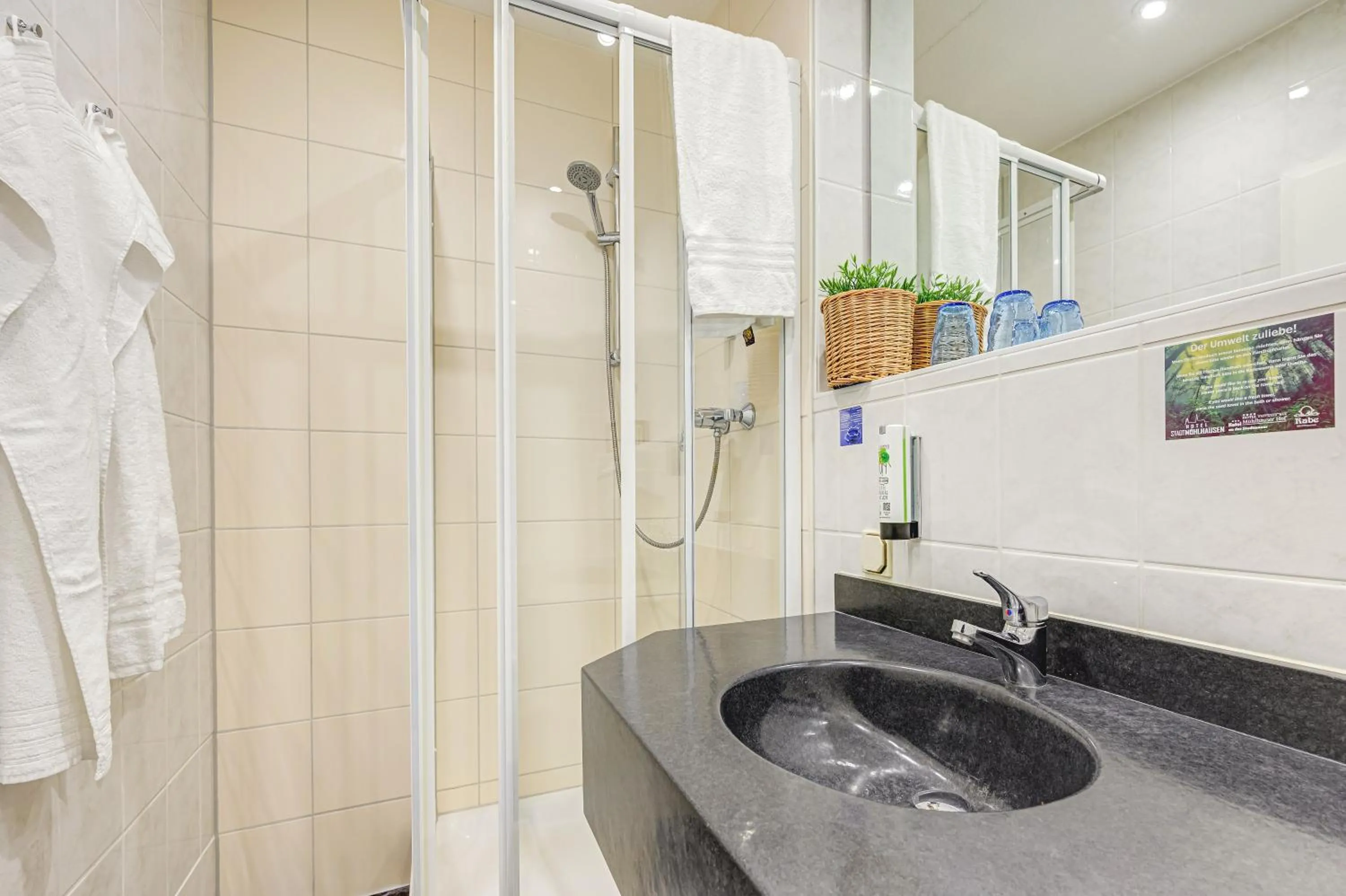 Single Room - single occupancy in Hotel an der Stadtmauer