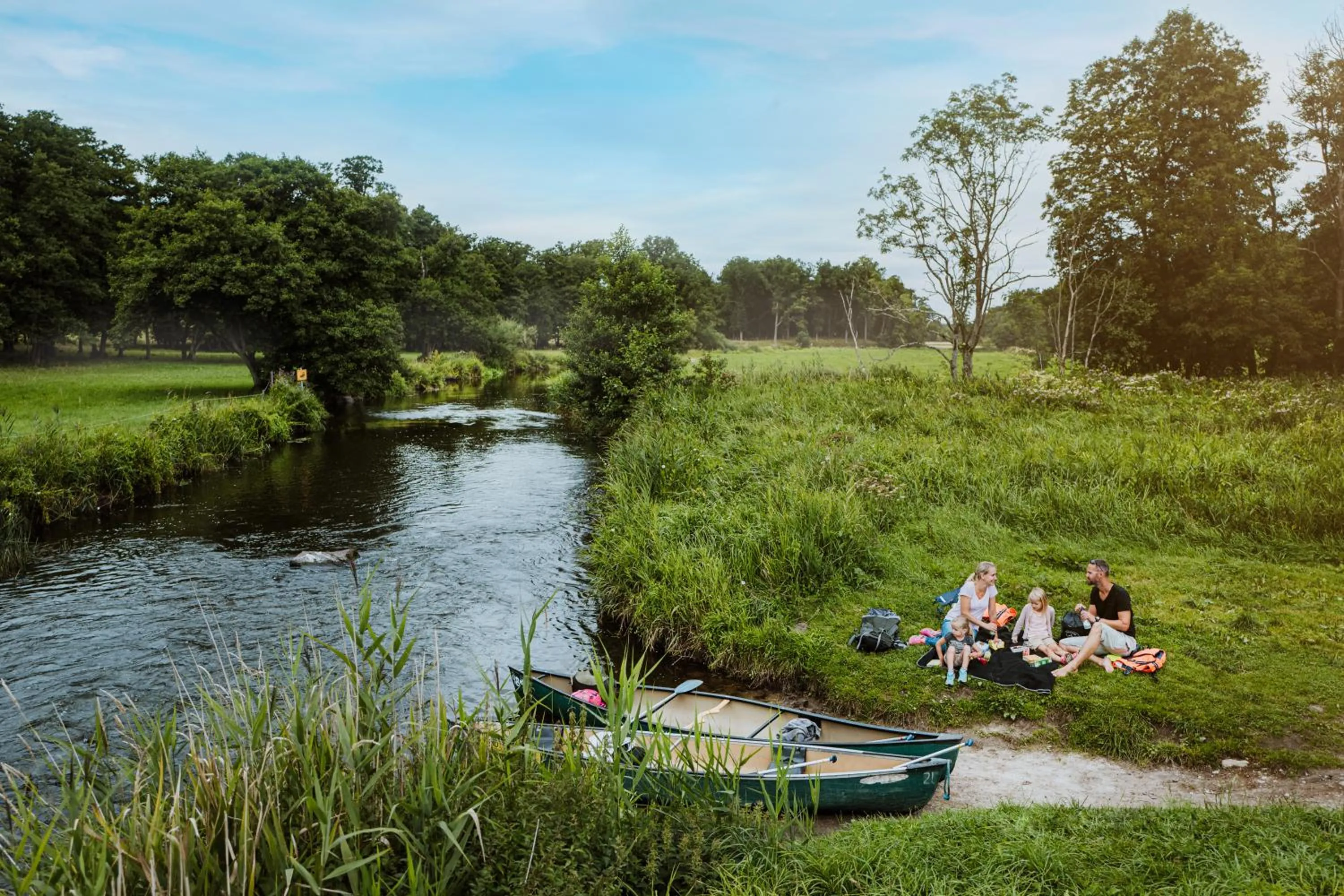 Natural landscape in STF Villa Söderåsen B&B