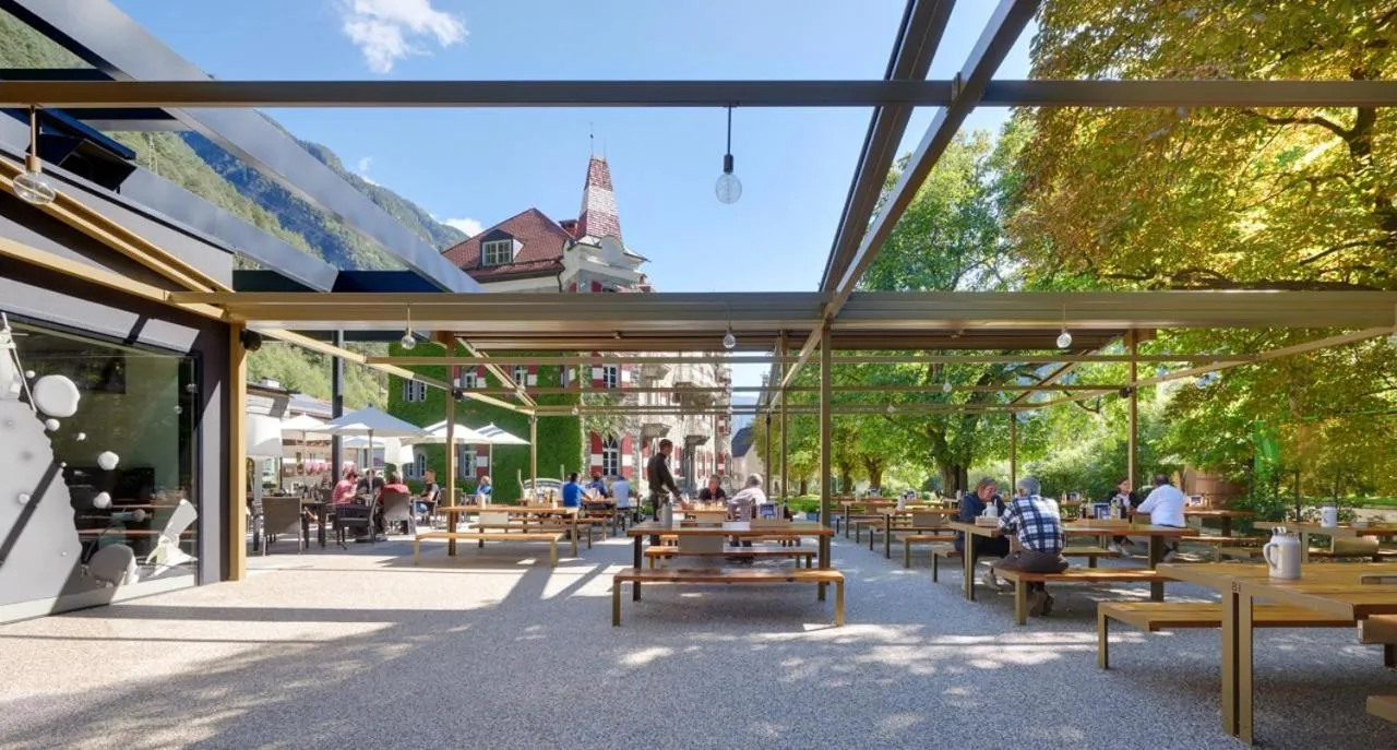Garden in Hotel Sachsenklemme