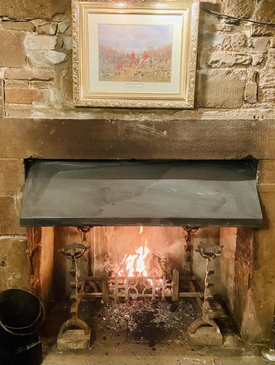 fireplace in The Red Admiral Gosforth CA20 1BP