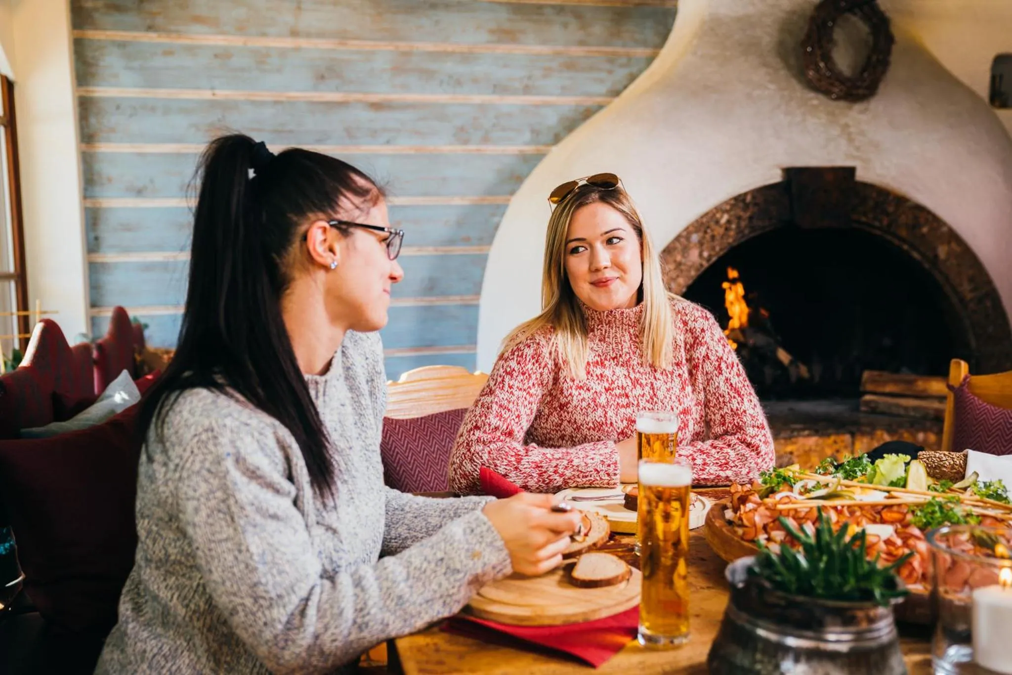 Lobby or reception in Hotel Sonnalm - SPA,Idyll,Dining