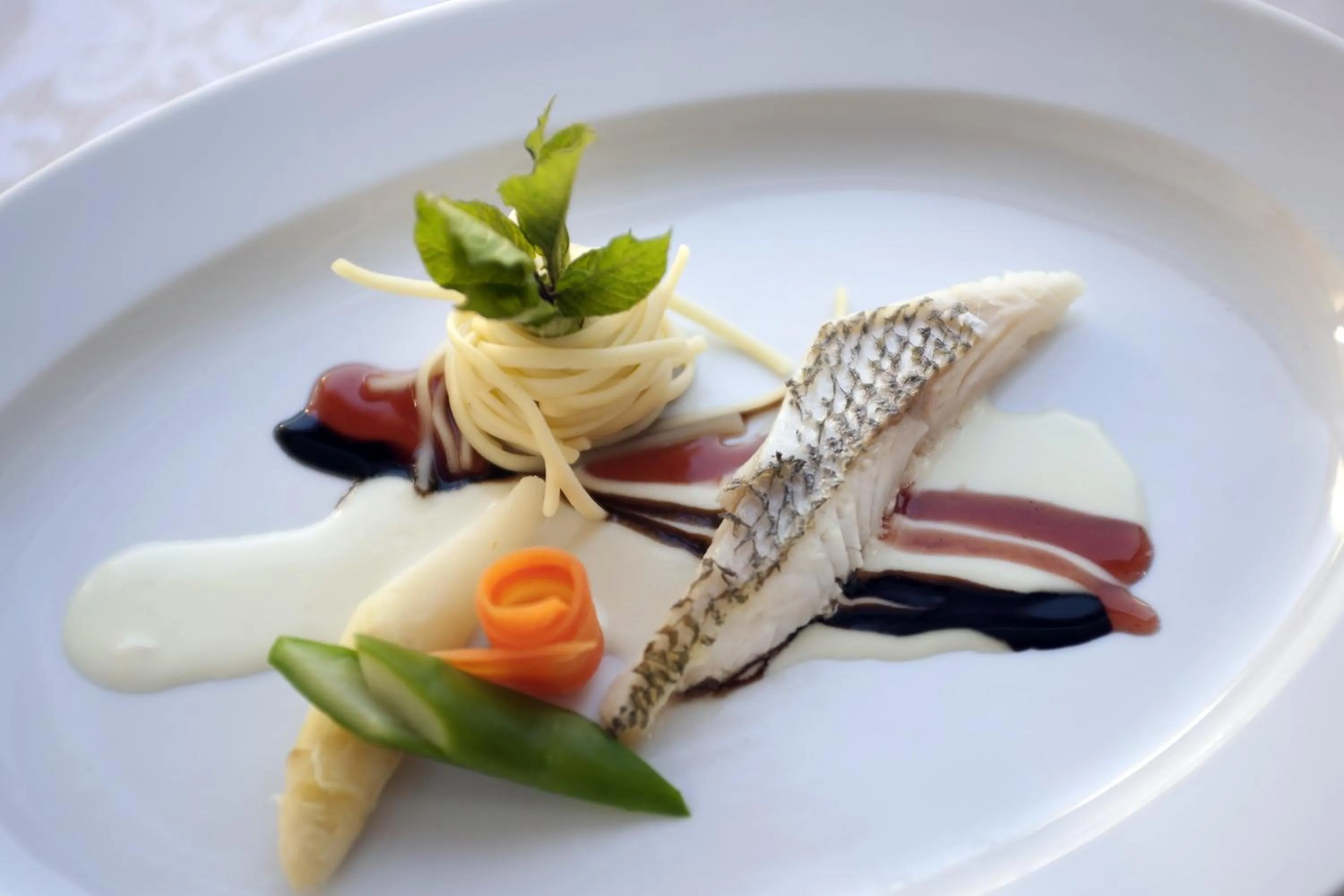 Food close-up in Hotel Sonnalm - SPA,Idyll,Dining