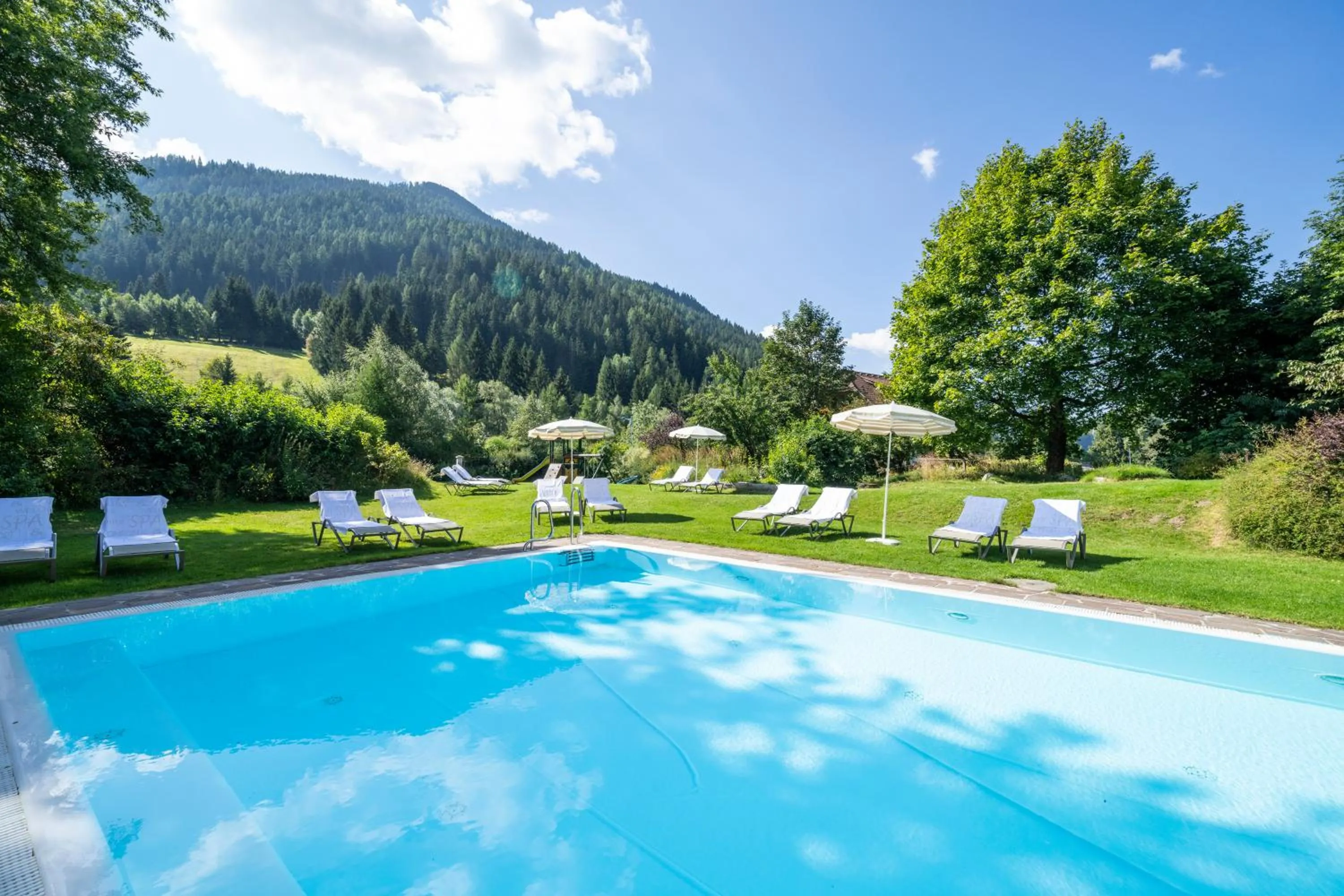 Swimming pool in Hotel Sonnalm - SPA,Idyll,Dining