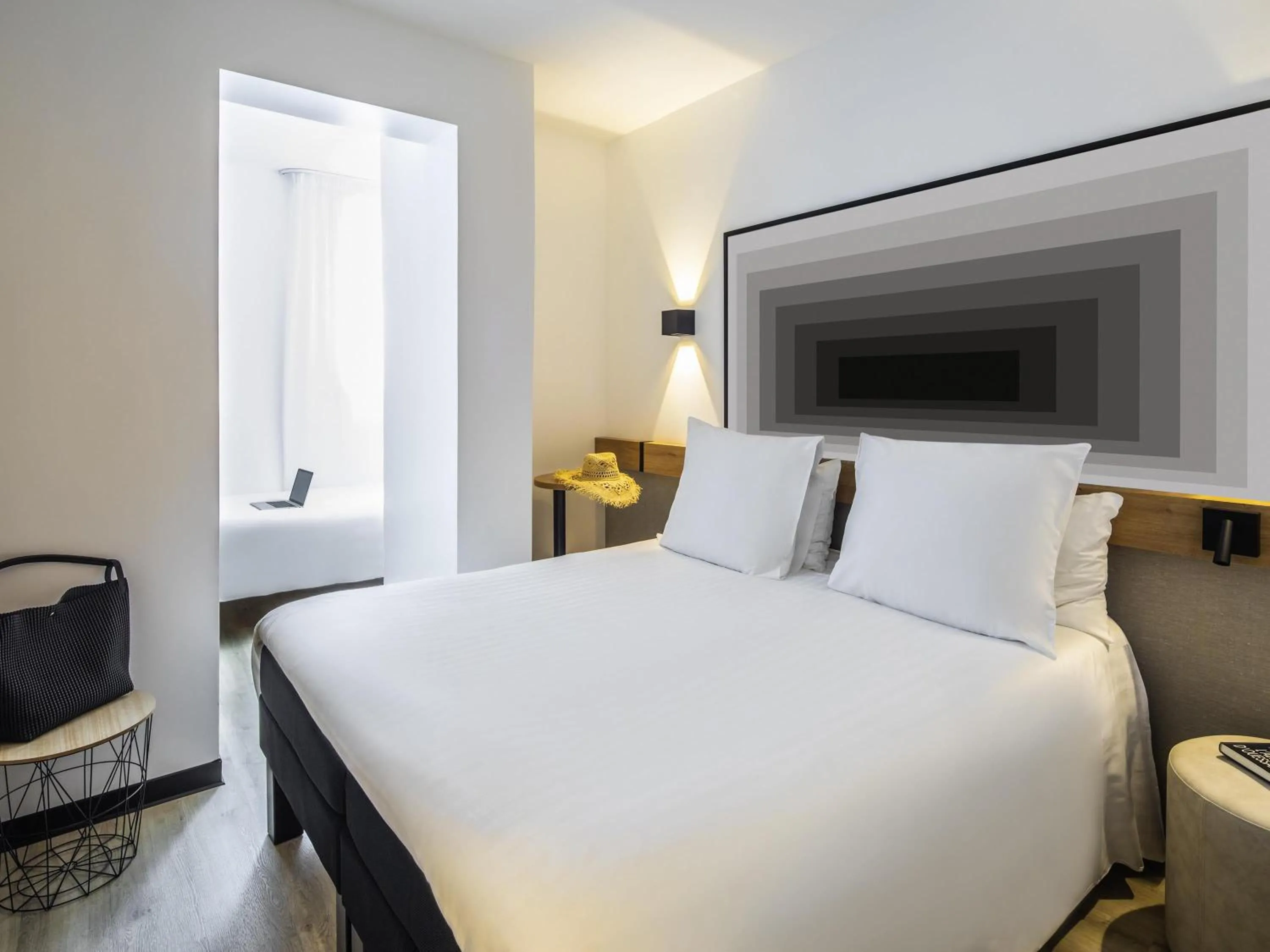 Bedroom, Bed in ibis Brest Centre