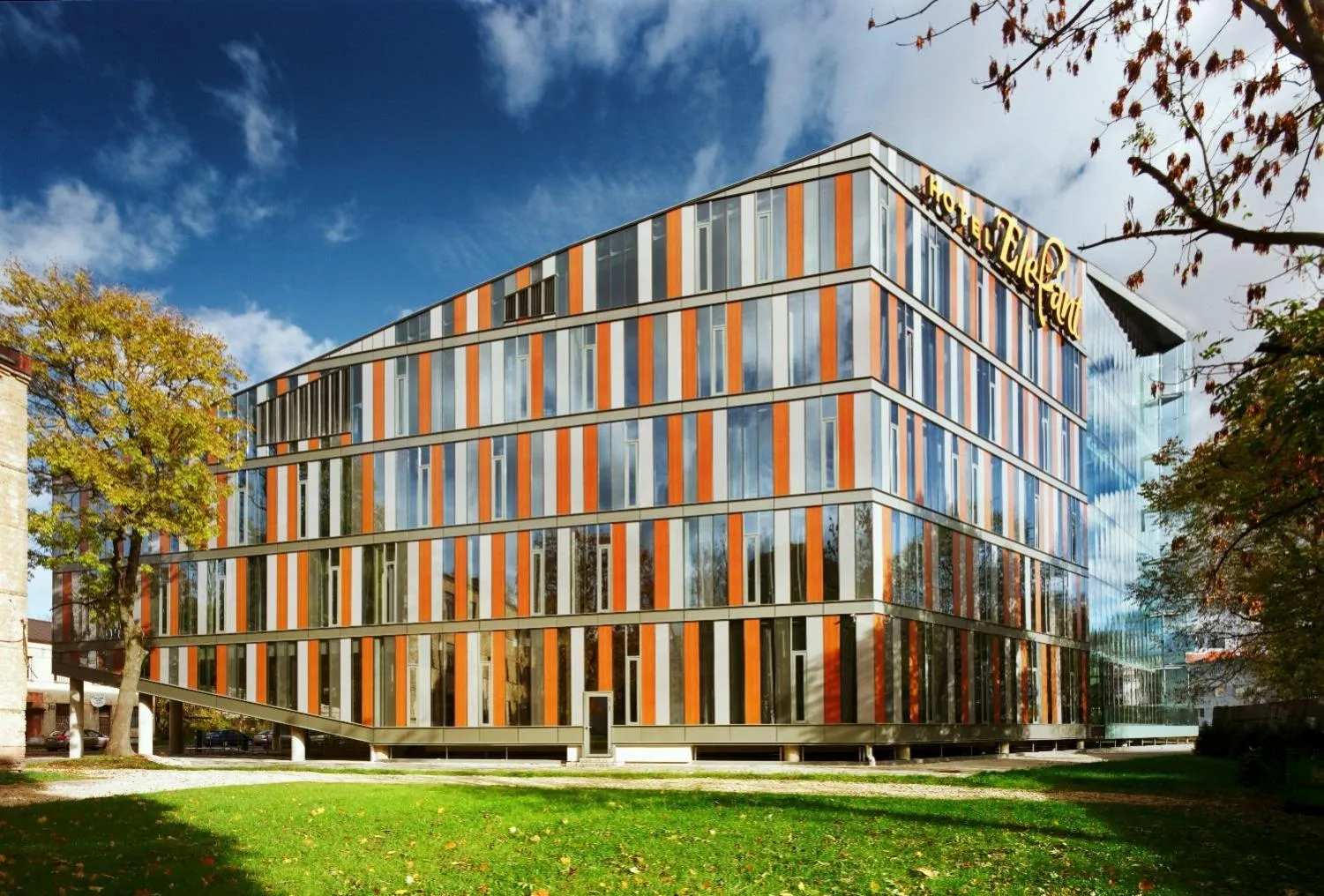 Facade/entrance in Rixwell Elefant Hotel