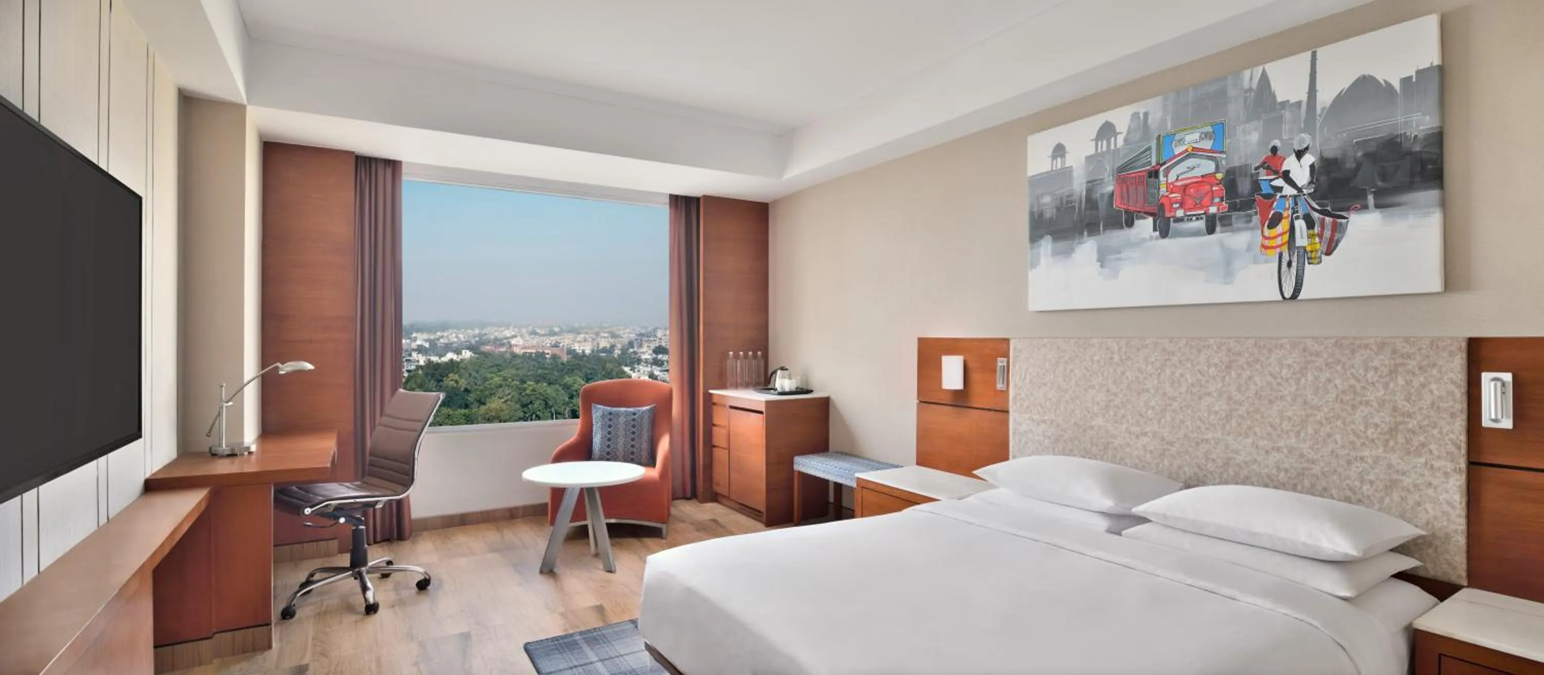 Deluxe King Room with Pool View - single occupancy in Hyatt Centric Janakpuri New Delhi