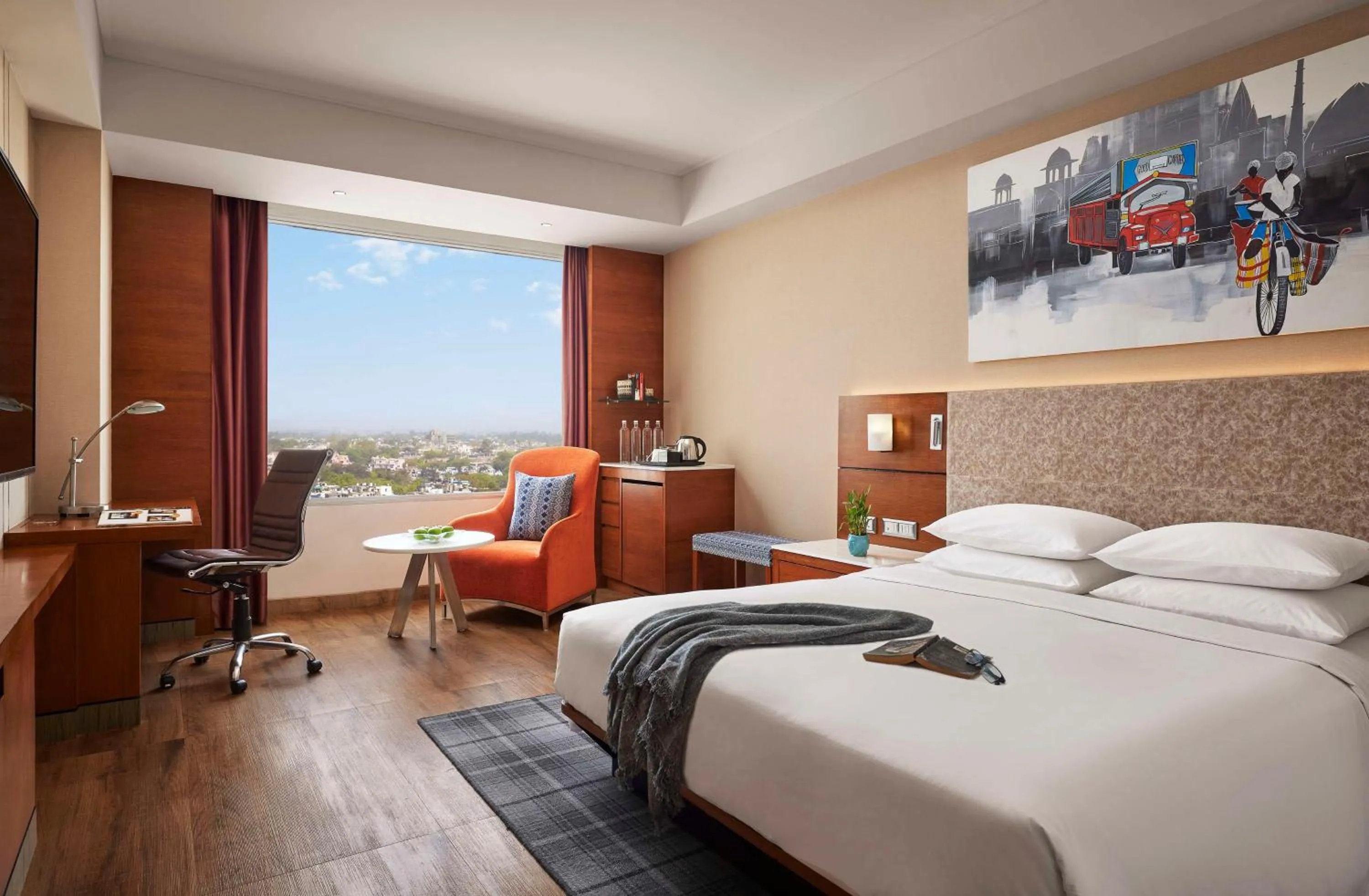 Bedroom, Bed in Hyatt Centric Janakpuri New Delhi