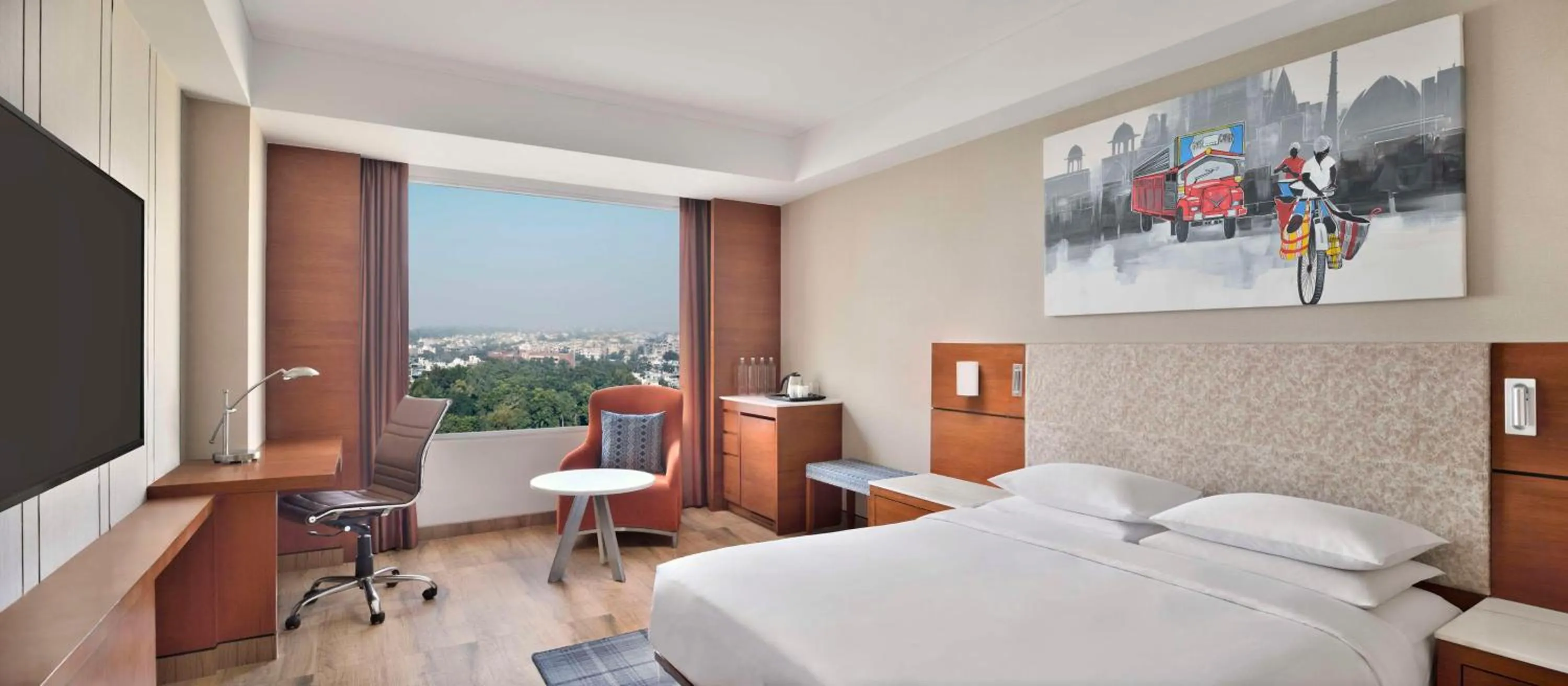 Bedroom, Bed in Hyatt Centric Janakpuri New Delhi