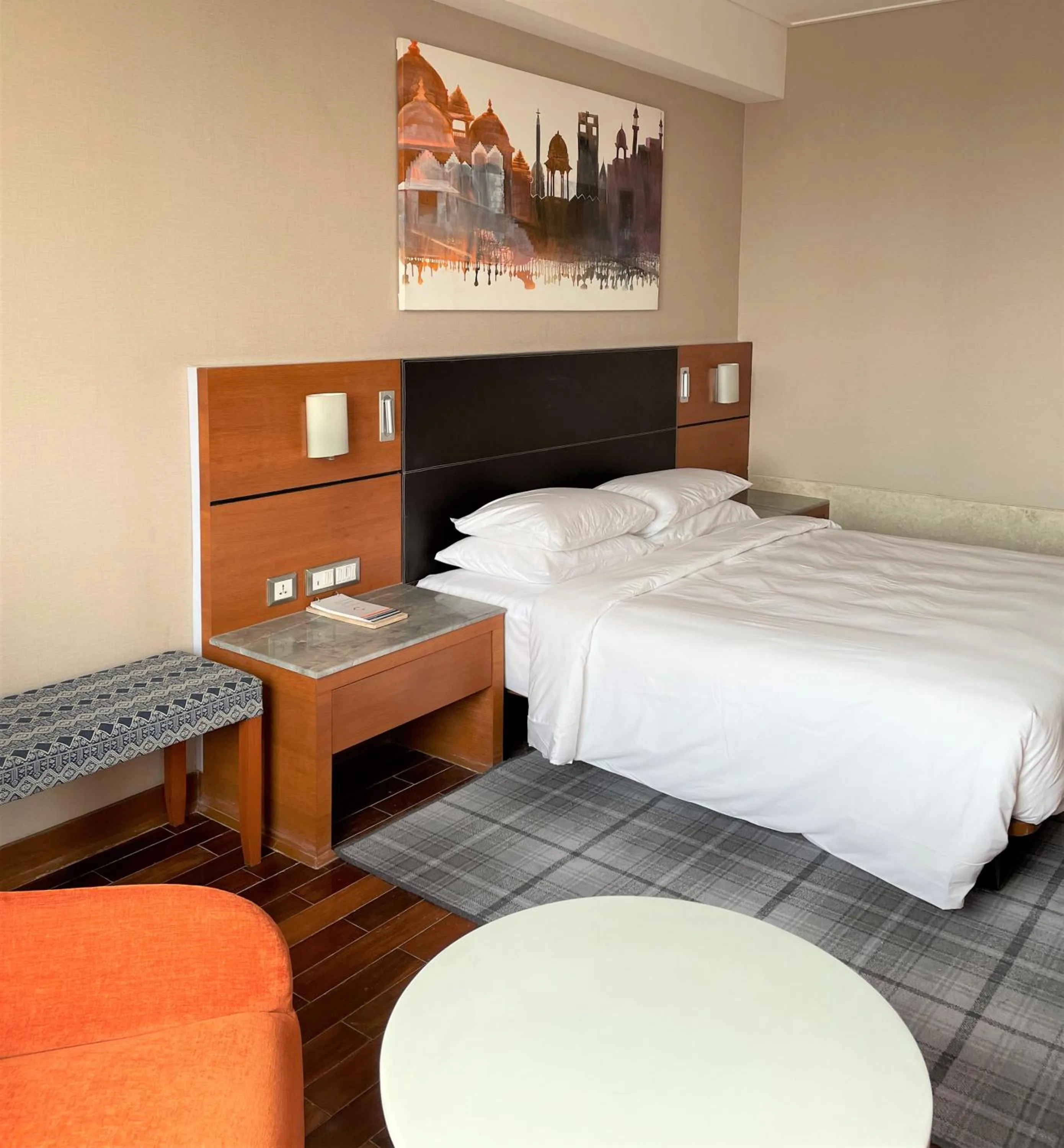 Bed in Hyatt Centric Janakpuri New Delhi