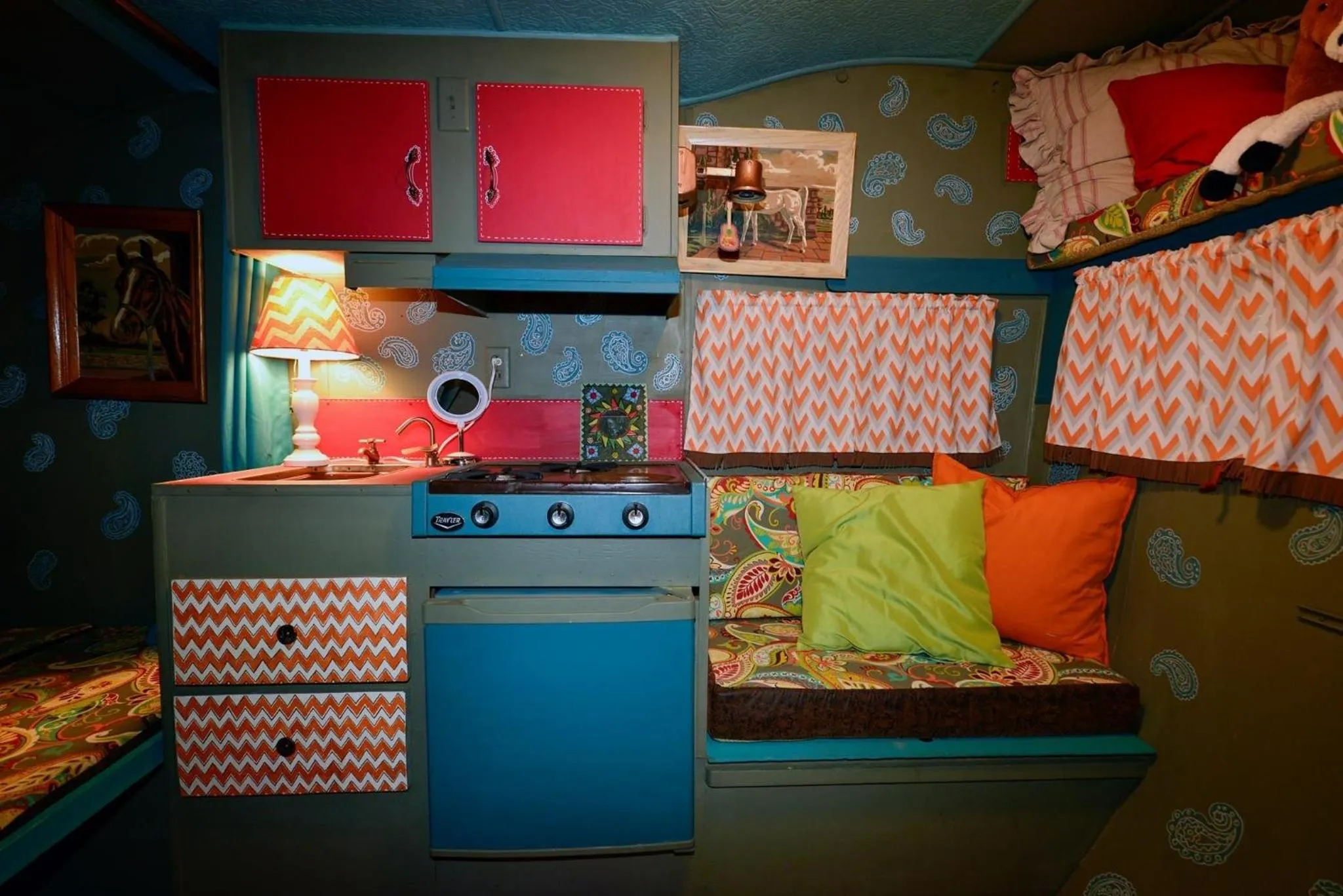 Bedroom in Lone Star Glamp Inn