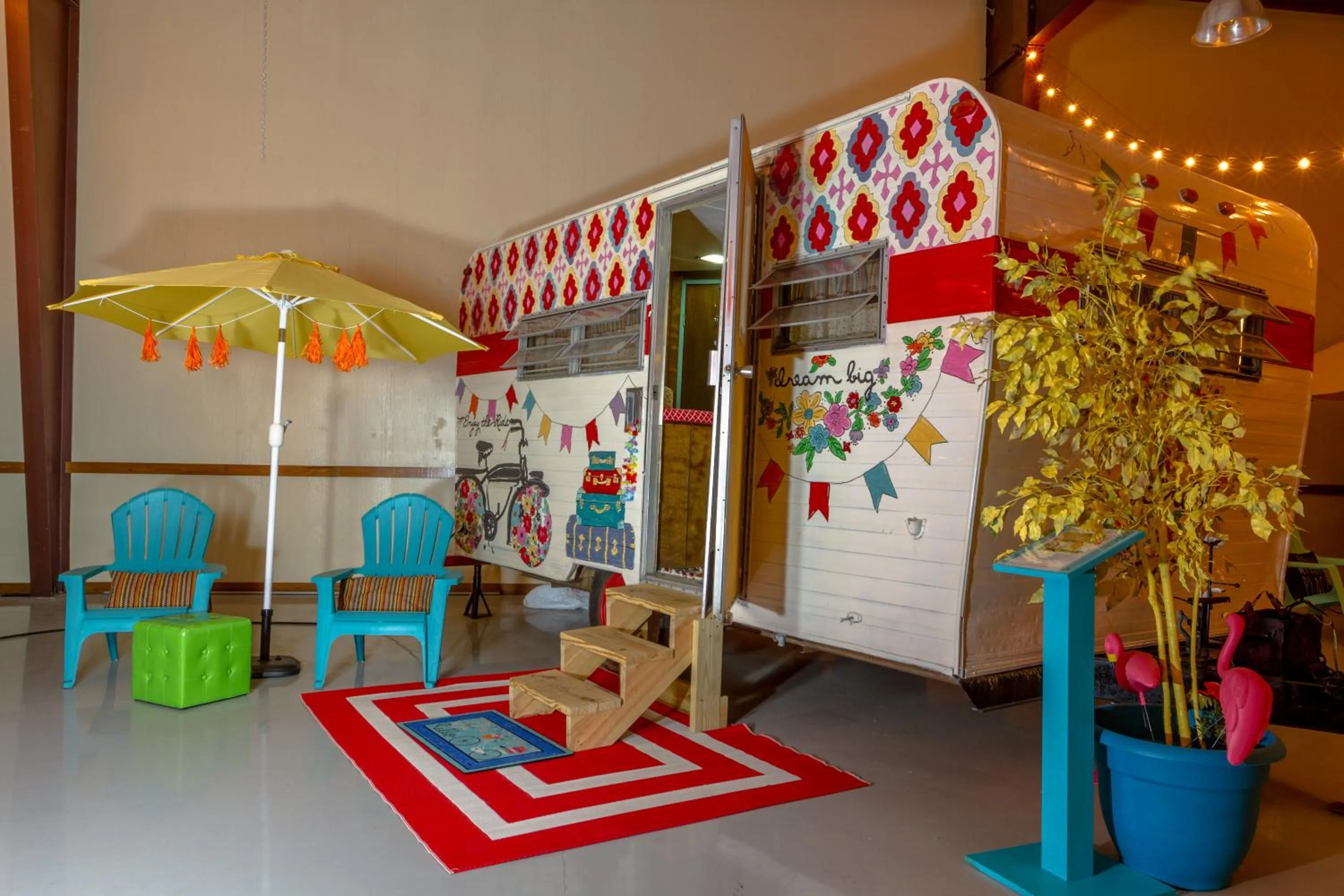 Bedroom in Lone Star Glamp Inn