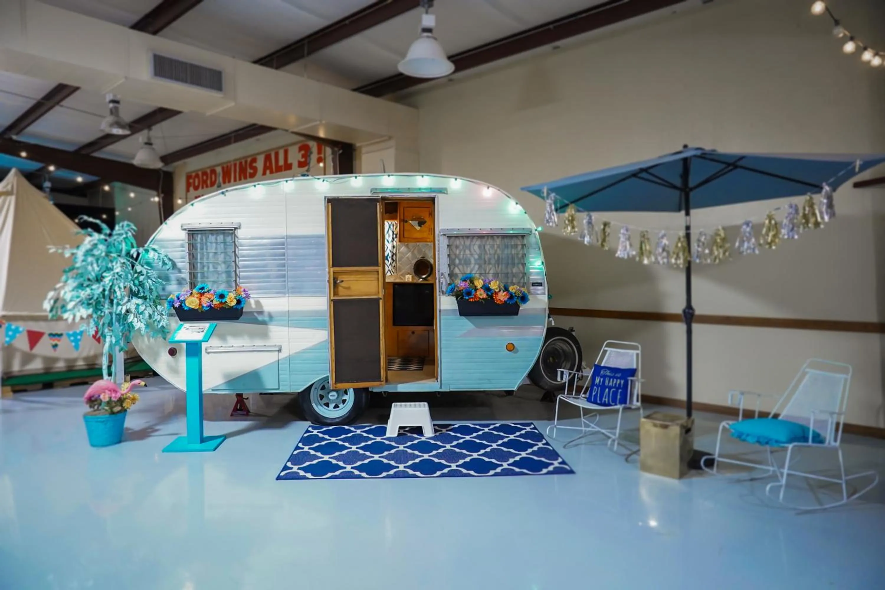 Bedroom in Lone Star Glamp Inn