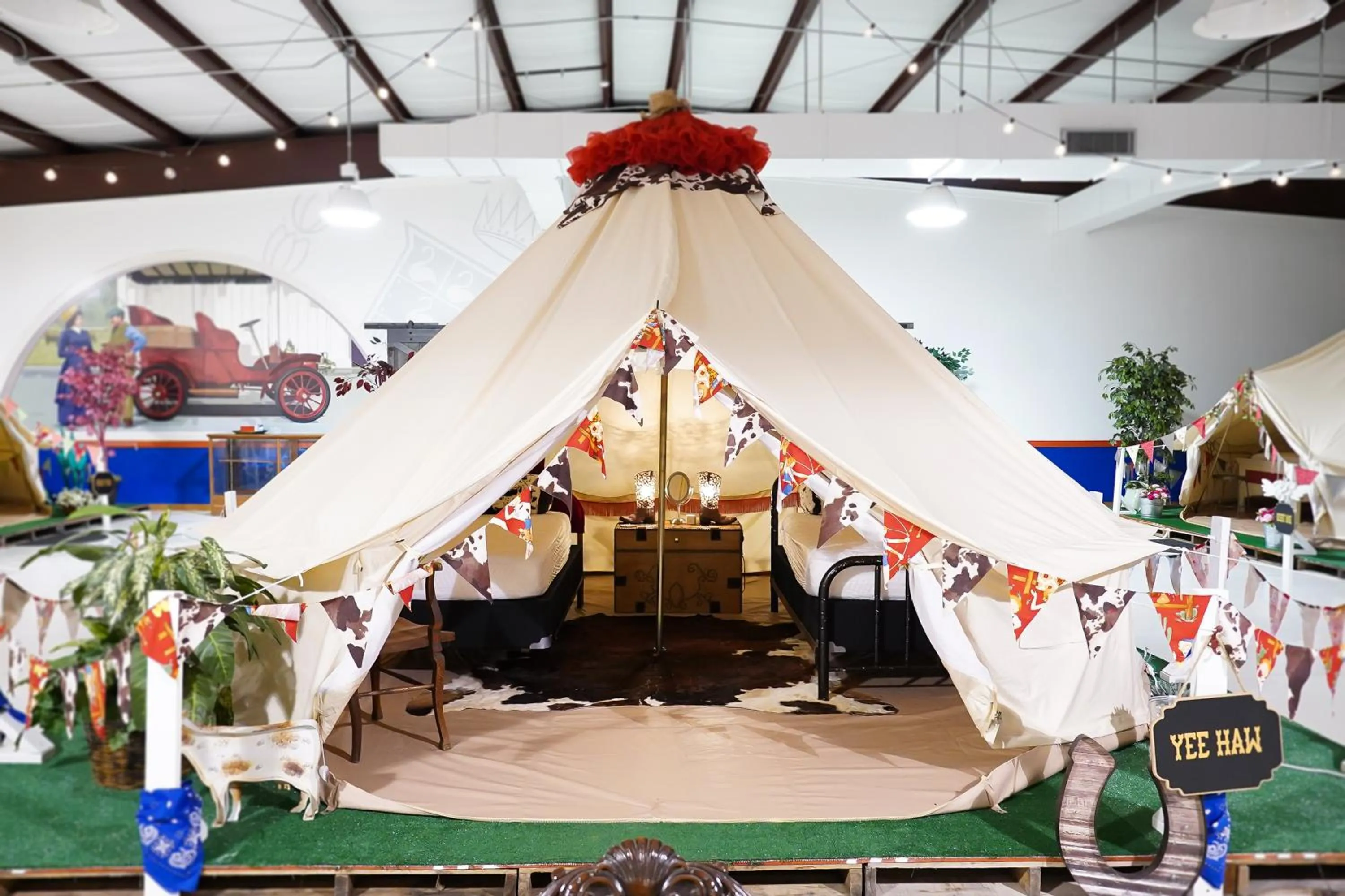 Bedroom in Lone Star Glamp Inn